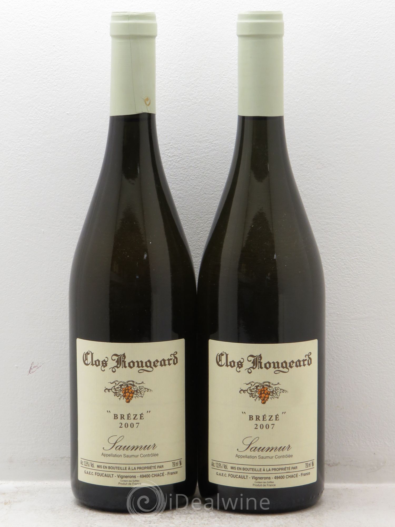 Saumur Brézé Clos Rougeard 2007 - Posten von 2 Flaschen - 0
