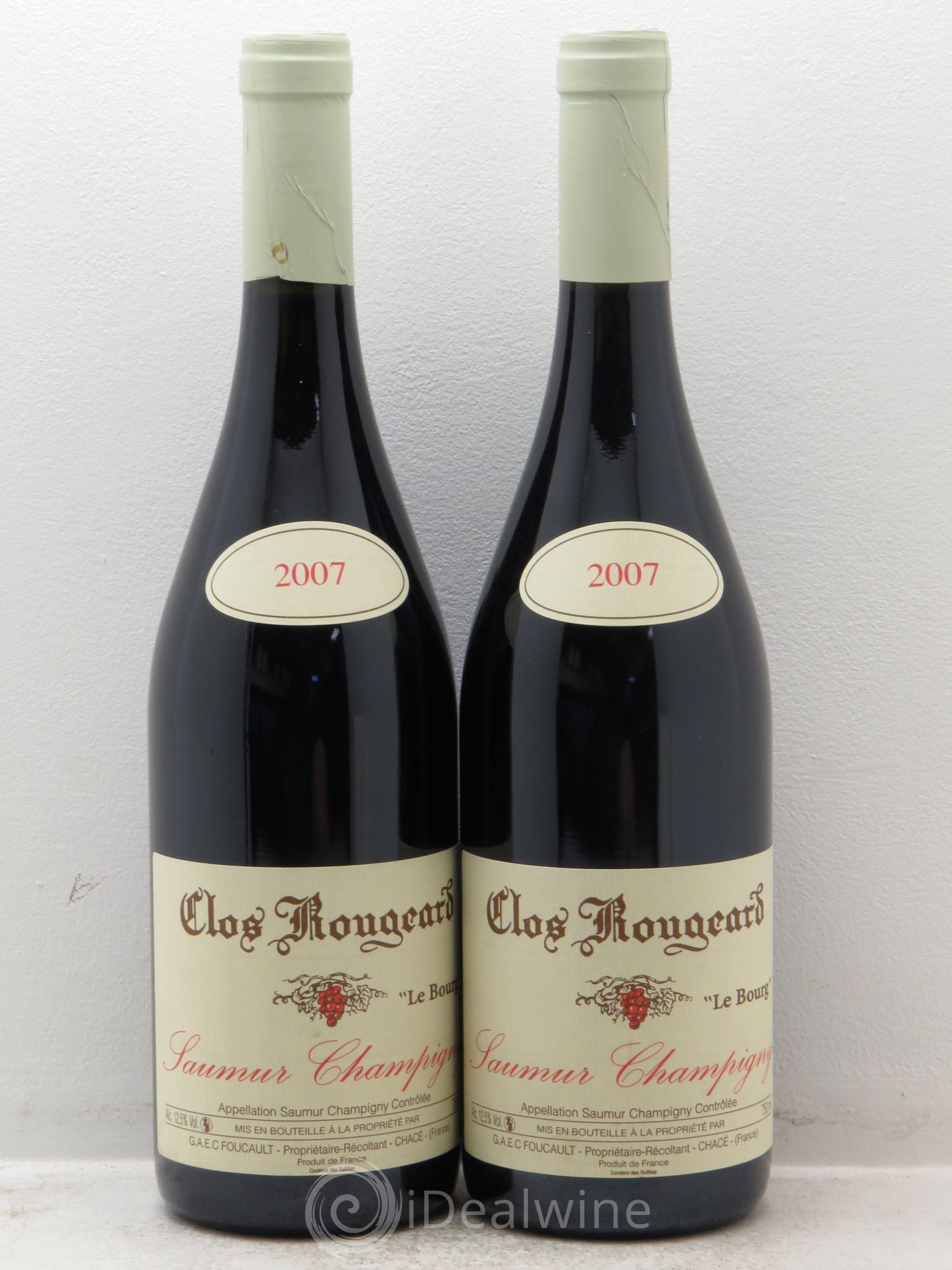Saumur-Champigny Le Bourg Clos Rougeard 2007 - Lot de 2 bouteilles - 0