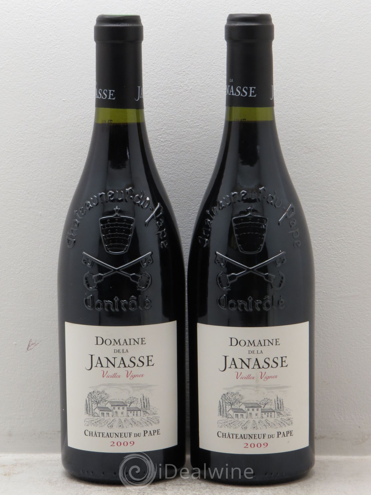Châteauneuf-du-Pape Cuvée Vieilles Vignes La Janasse (Domaine de) 2009 - Lot de 2 bouteilles - 0