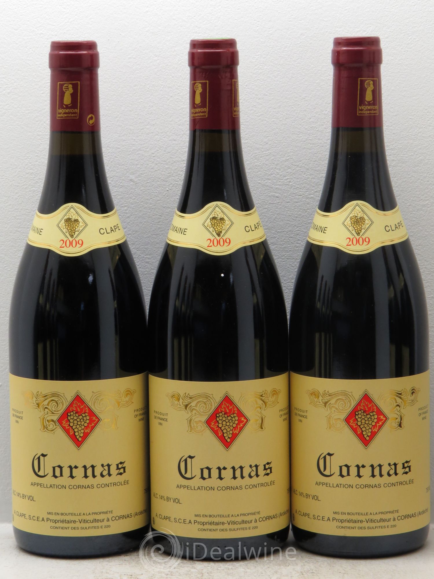Cornas Auguste Clape 2009 - Lot de 12 bouteilles - 2