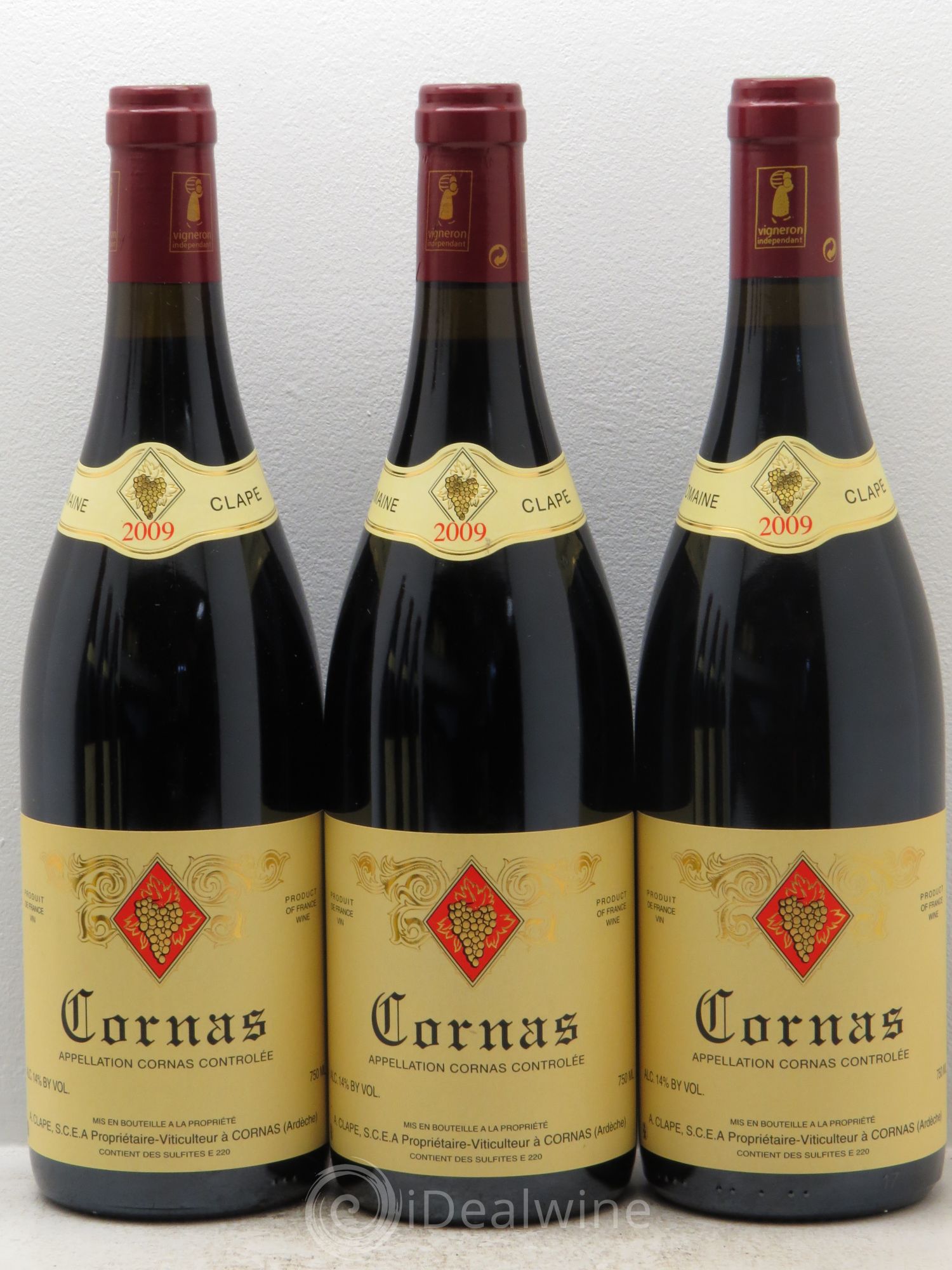 Cornas Auguste Clape 2009 - Lot de 12 bouteilles - 3