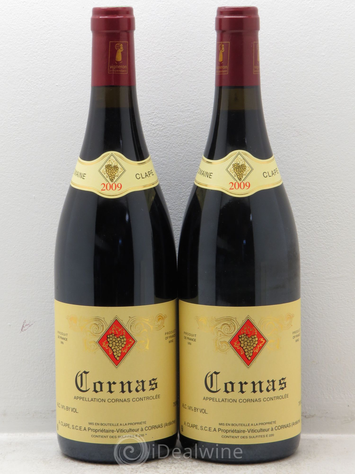 Cornas Auguste Clape 2009 - Lot de 2 bouteilles - 0