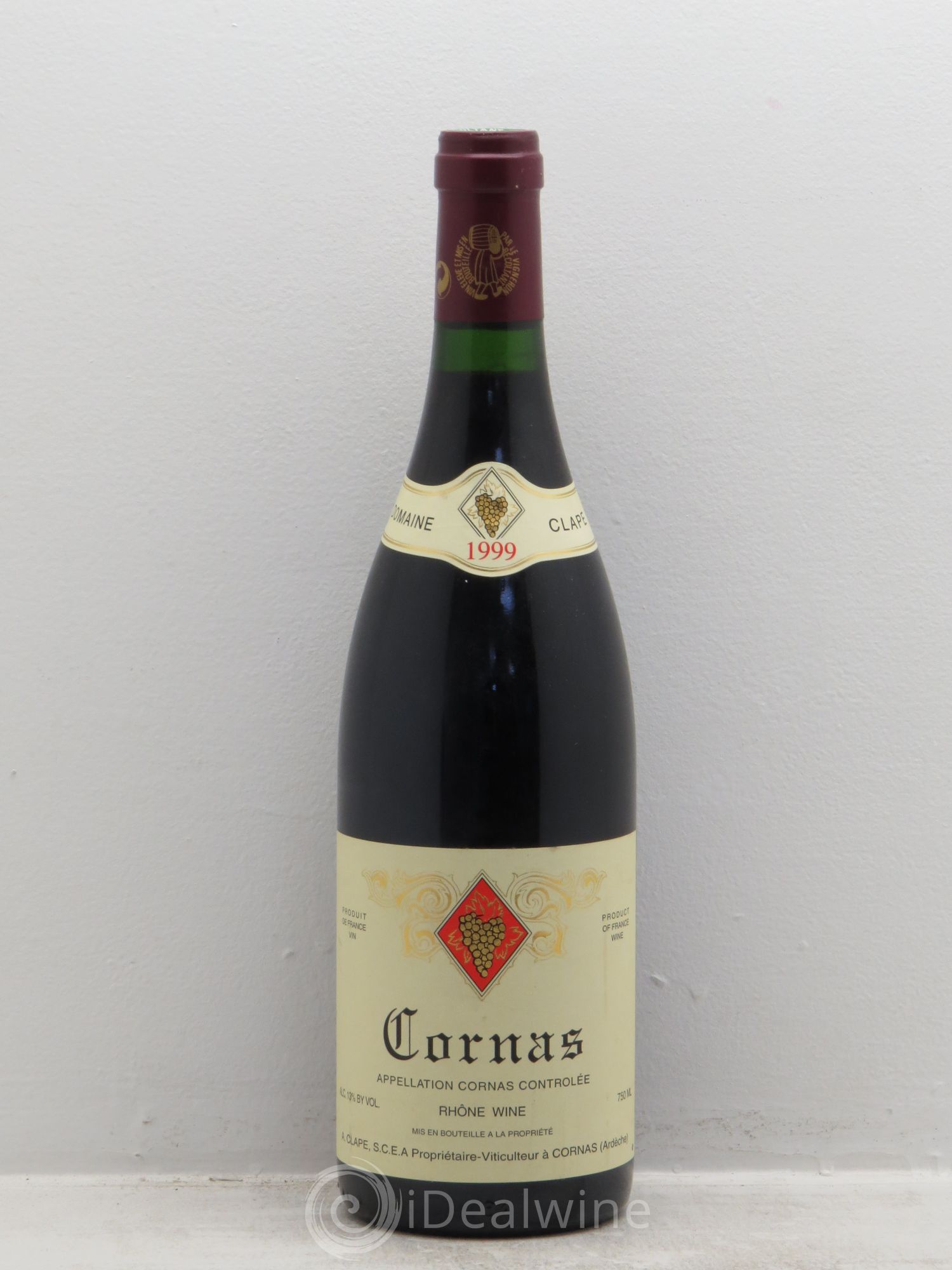 Cornas Auguste Clape 1999 - Lot de 1 bouteille - 0