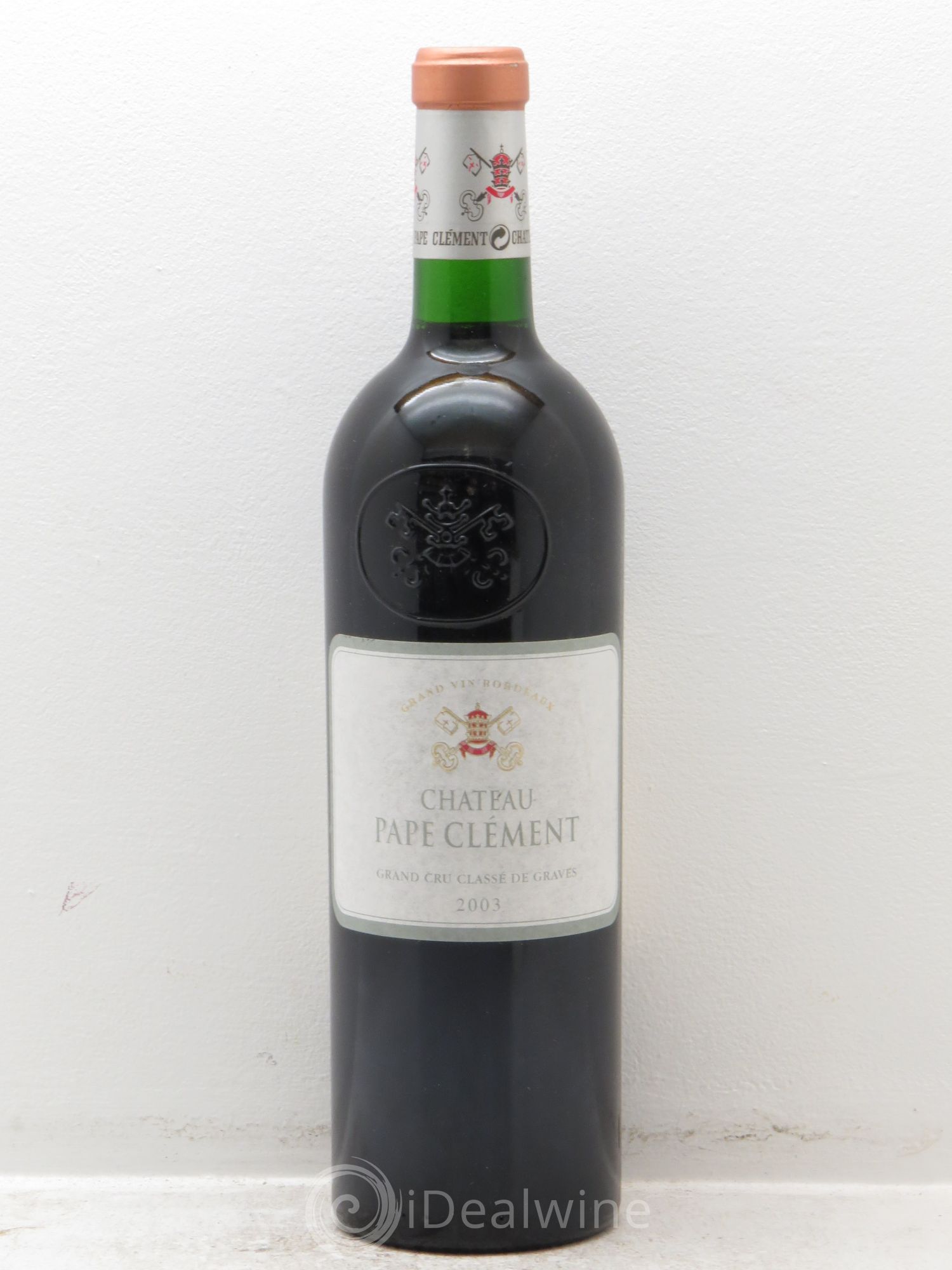 Château Pape Clément Cru Classé de Graves 2003 - Lot de 1 bouteille - 0