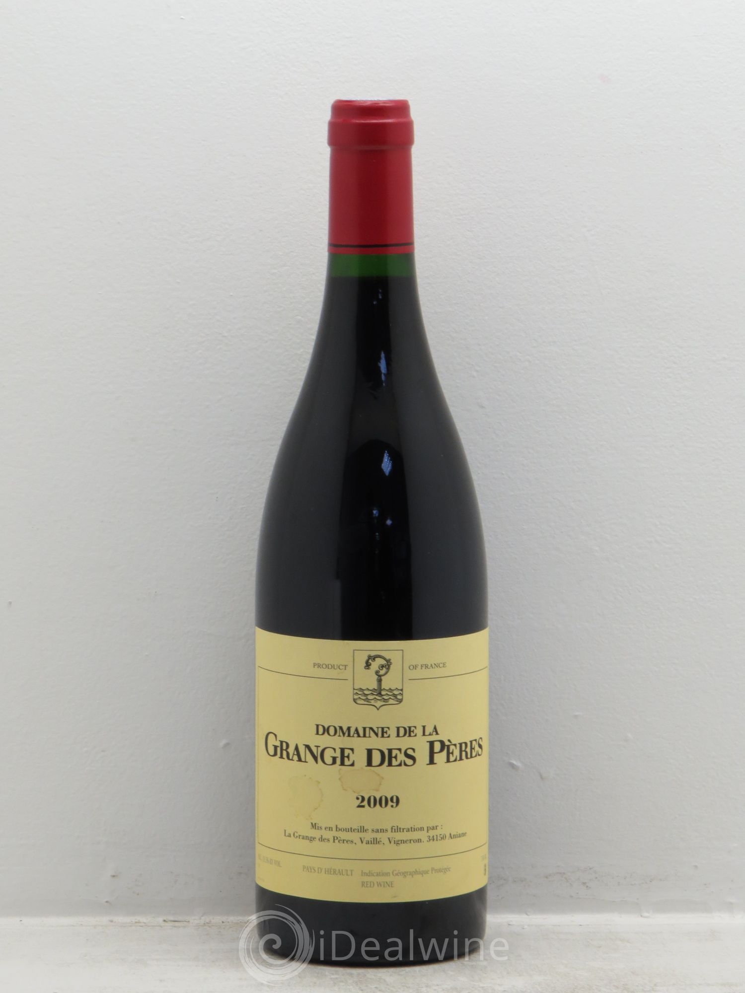 Pays d'Hérault Grange des Pères Laurent Vaillé (sans prix de réserve) 2009 - Lot de 1 bouteille - 0