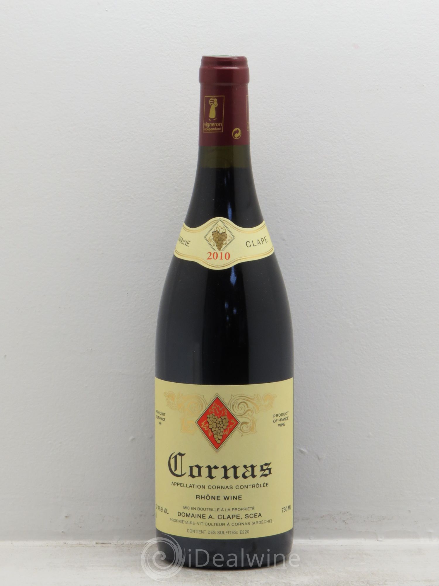 Cornas Auguste Clape 2010 - Lot de 1 bouteille - 0