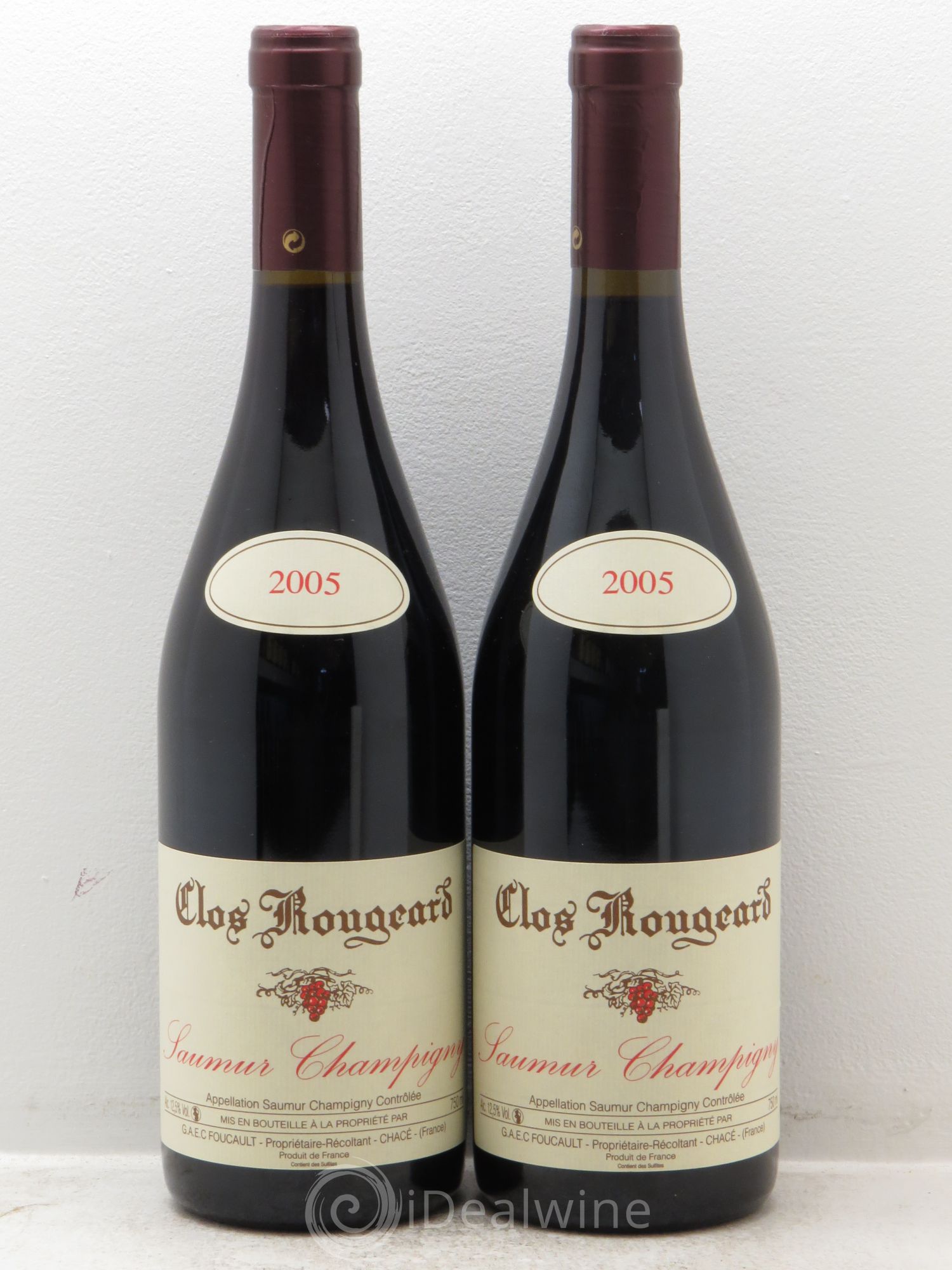 Saumur-Champigny Clos Rougeard 2005 - Lot de 2 bouteilles - 0