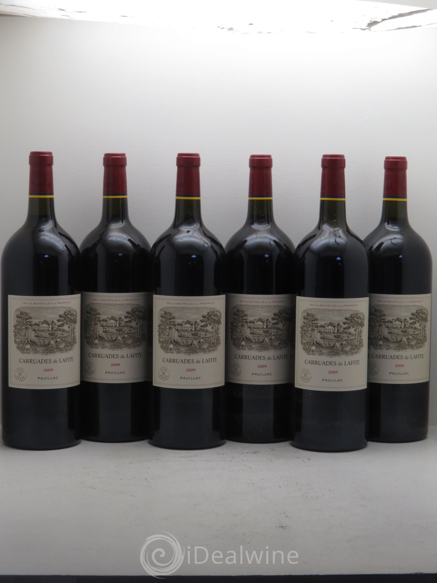Carruades de Lafite Rothschild Second Vin 2009 - Lot de 6 magnums - 0