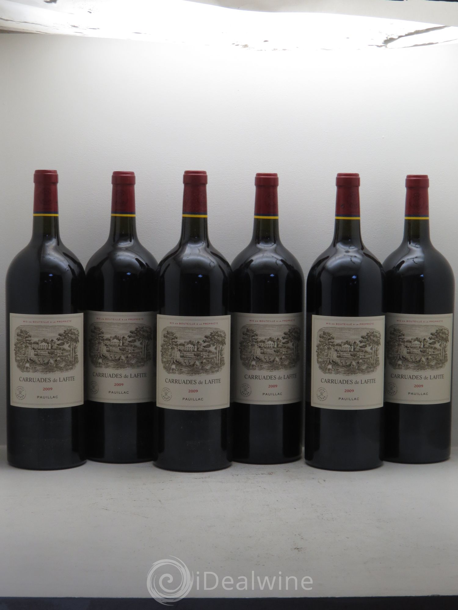 Carruades de Lafite Rothschild Second Vin 2009 - Lot de 6 magnums - 0