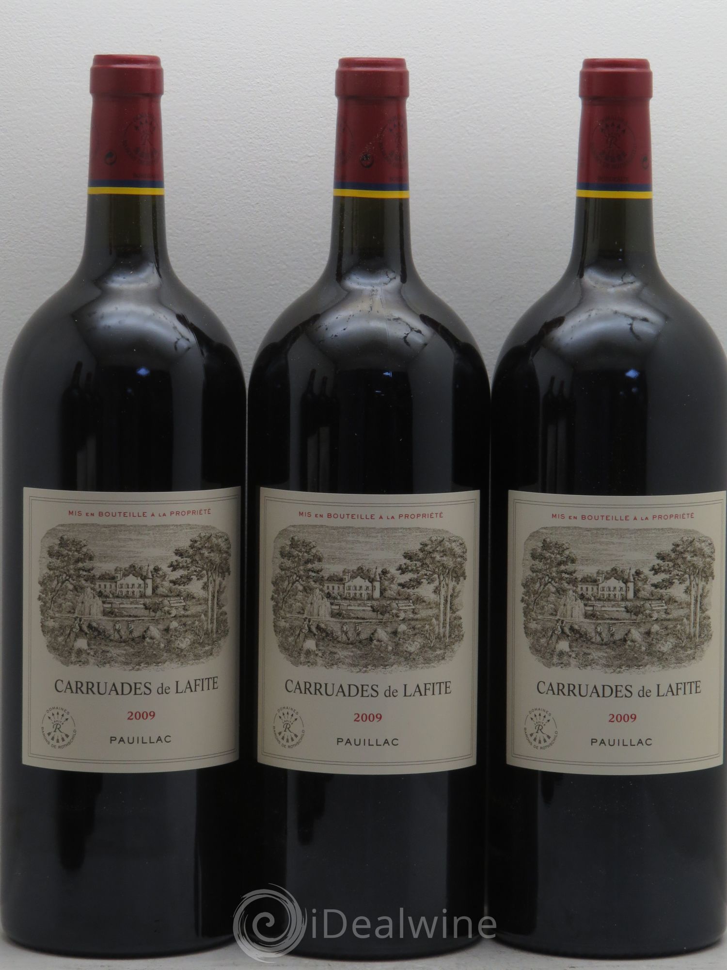 Carruades de Lafite Rothschild Second Vin 2009 - Lot de 6 magnums - 1