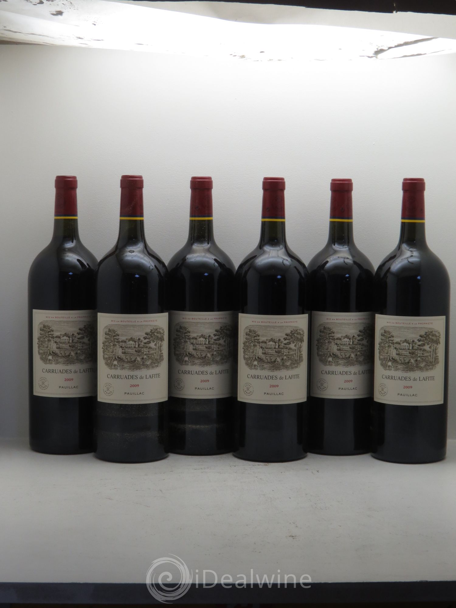 Carruades de Lafite Rothschild Second Vin 2009 - Lot de 6 magnums - 0
