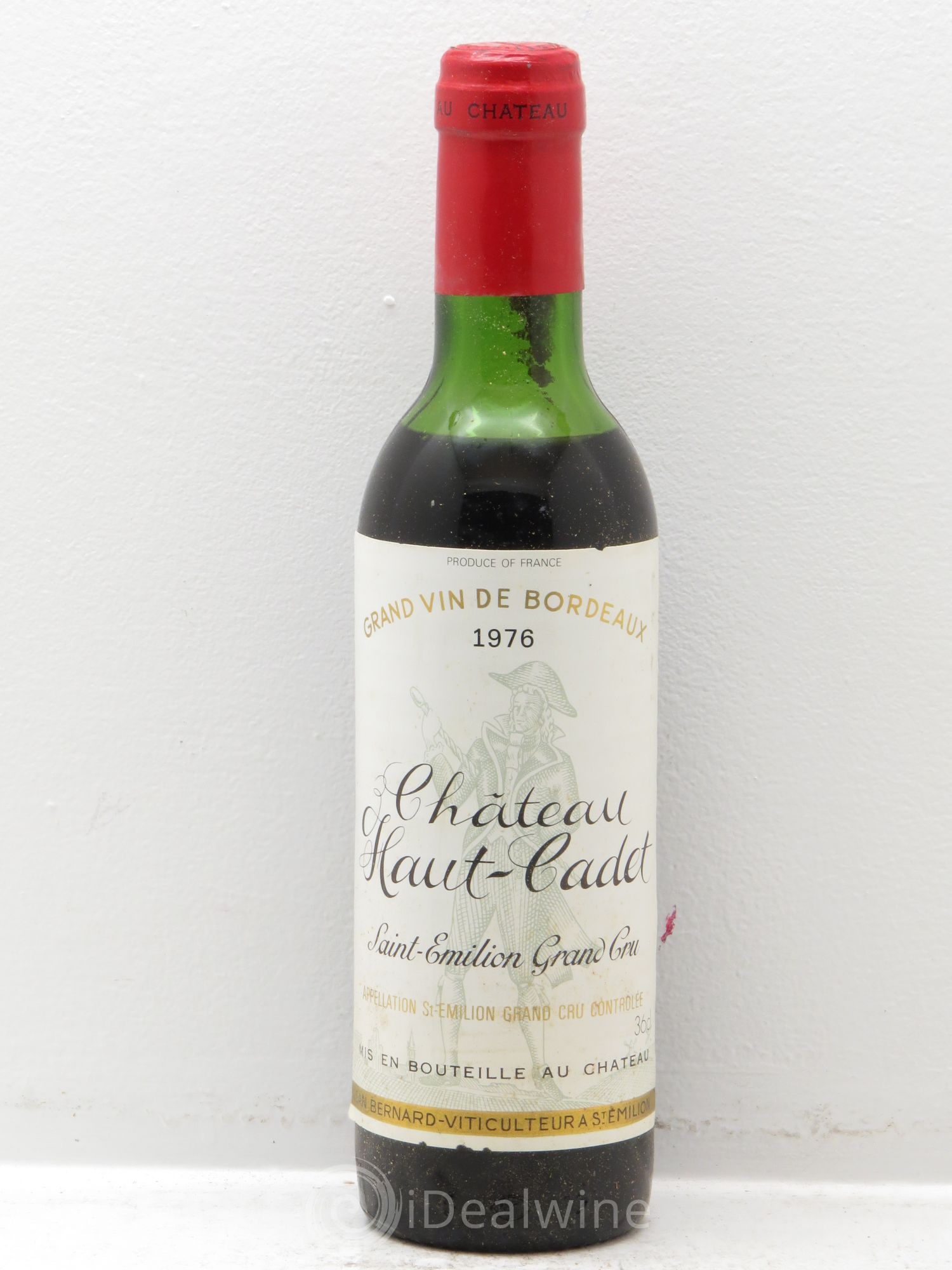 Château Haut Cadet (sans prix de réserve) 1976 - Lot de 12 demi bouteilles - 0
