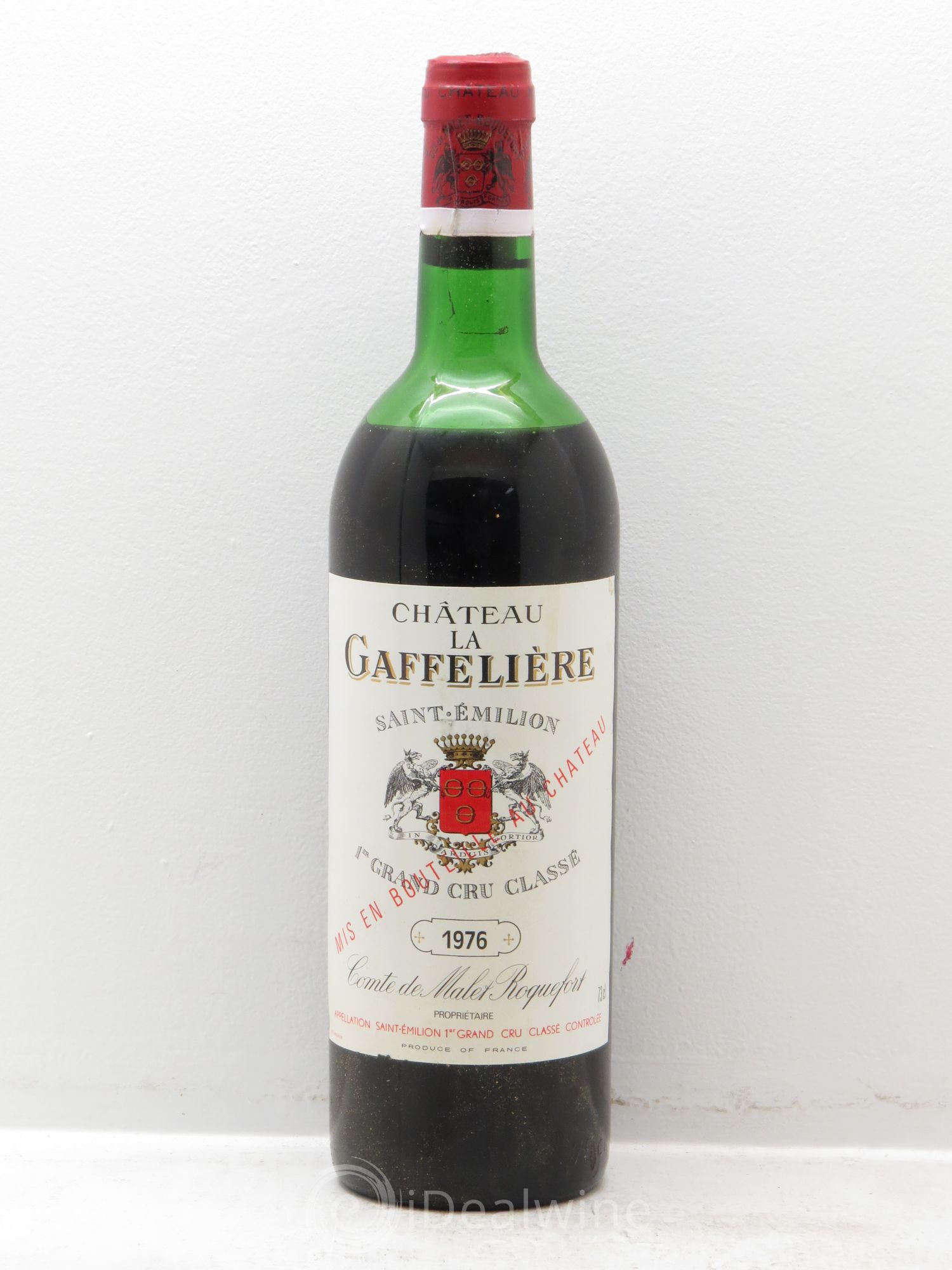 Château la Gaffelière 1er Grand Cru Classé B 1976 - Lot de 6 bouteilles - 0