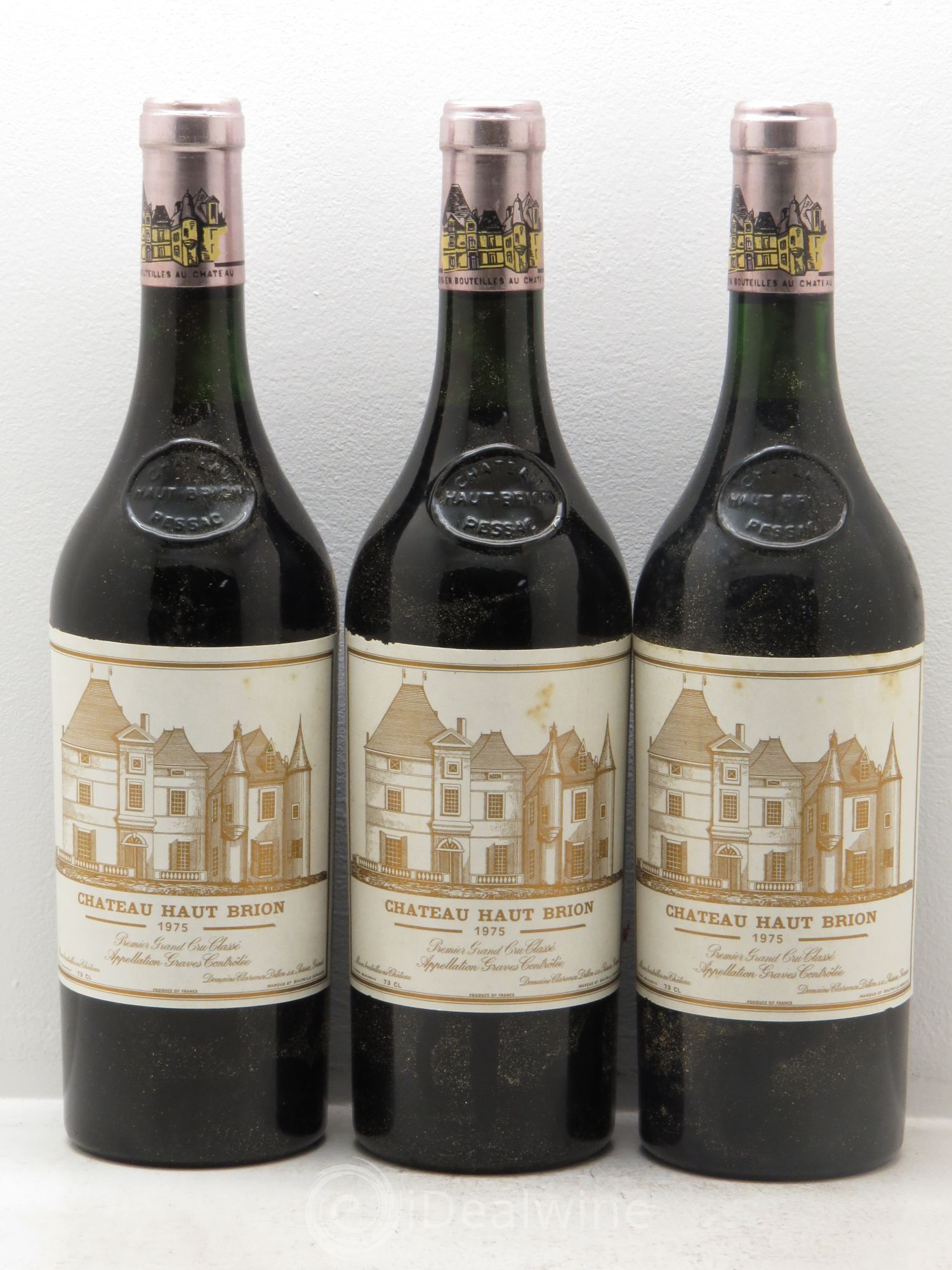 Château Haut Brion 1er Grand Cru Classé 1975 - Lot de 12 bouteilles - 4