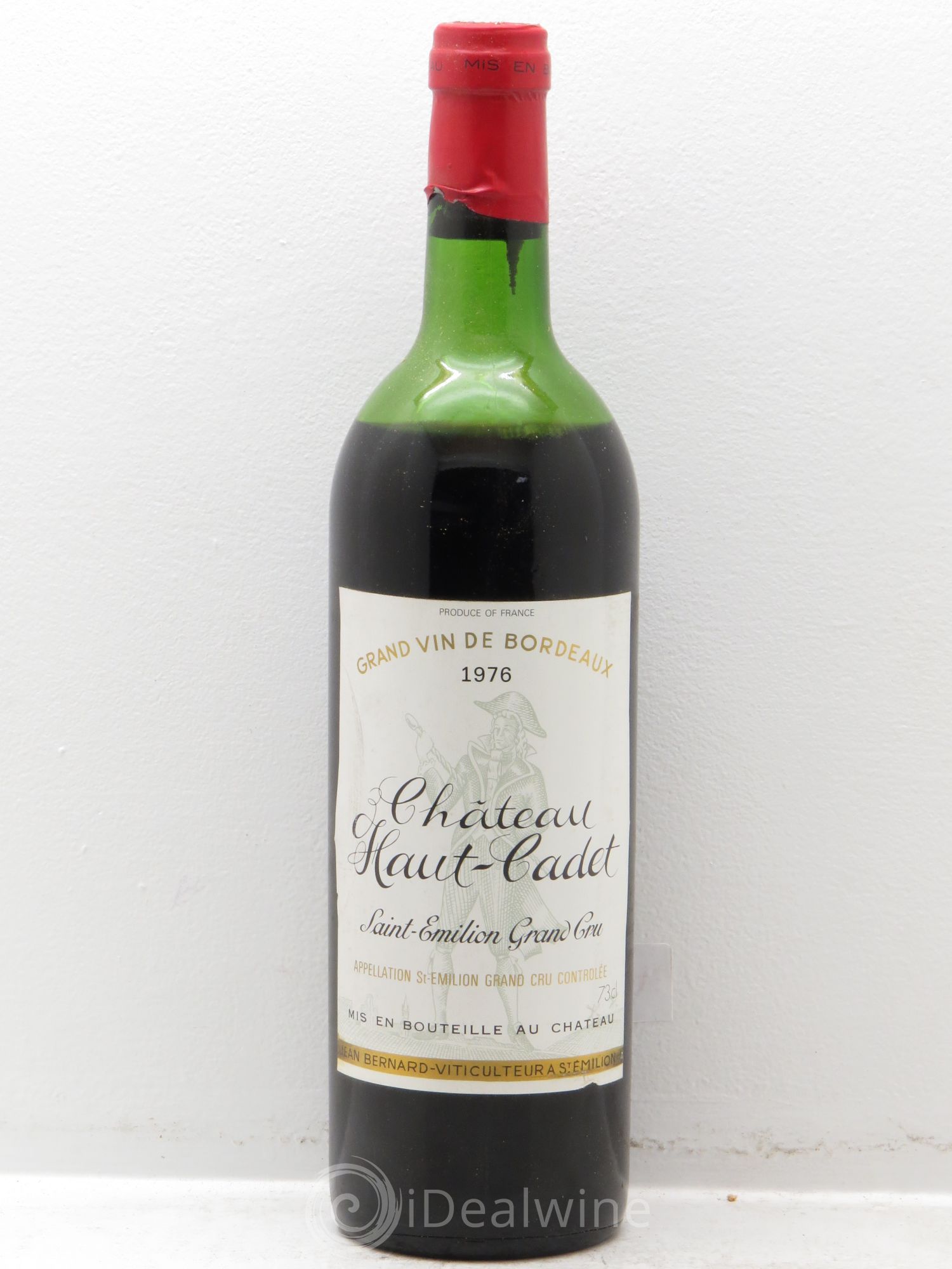 Château Haut Cadet (sans prix de réserve) 1976 - Lot de 6 bouteilles - 0