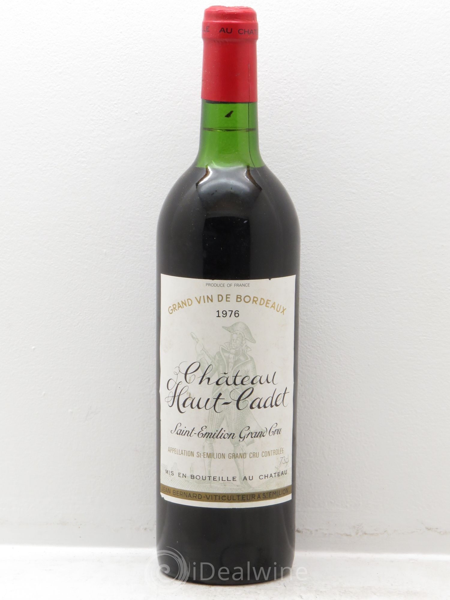 Château Haut Cadet 1976 - Lot de 1 bouteille - 0
