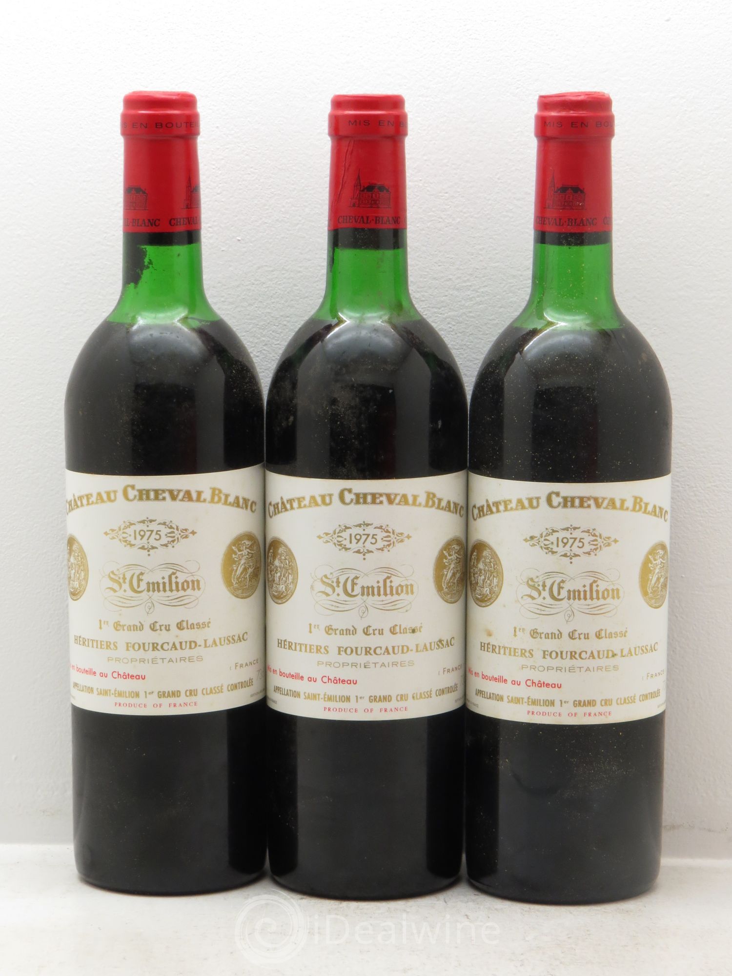 Château Cheval Blanc 1er Grand Cru Classé A 1975 - Lot de 6 bouteilles - 2
