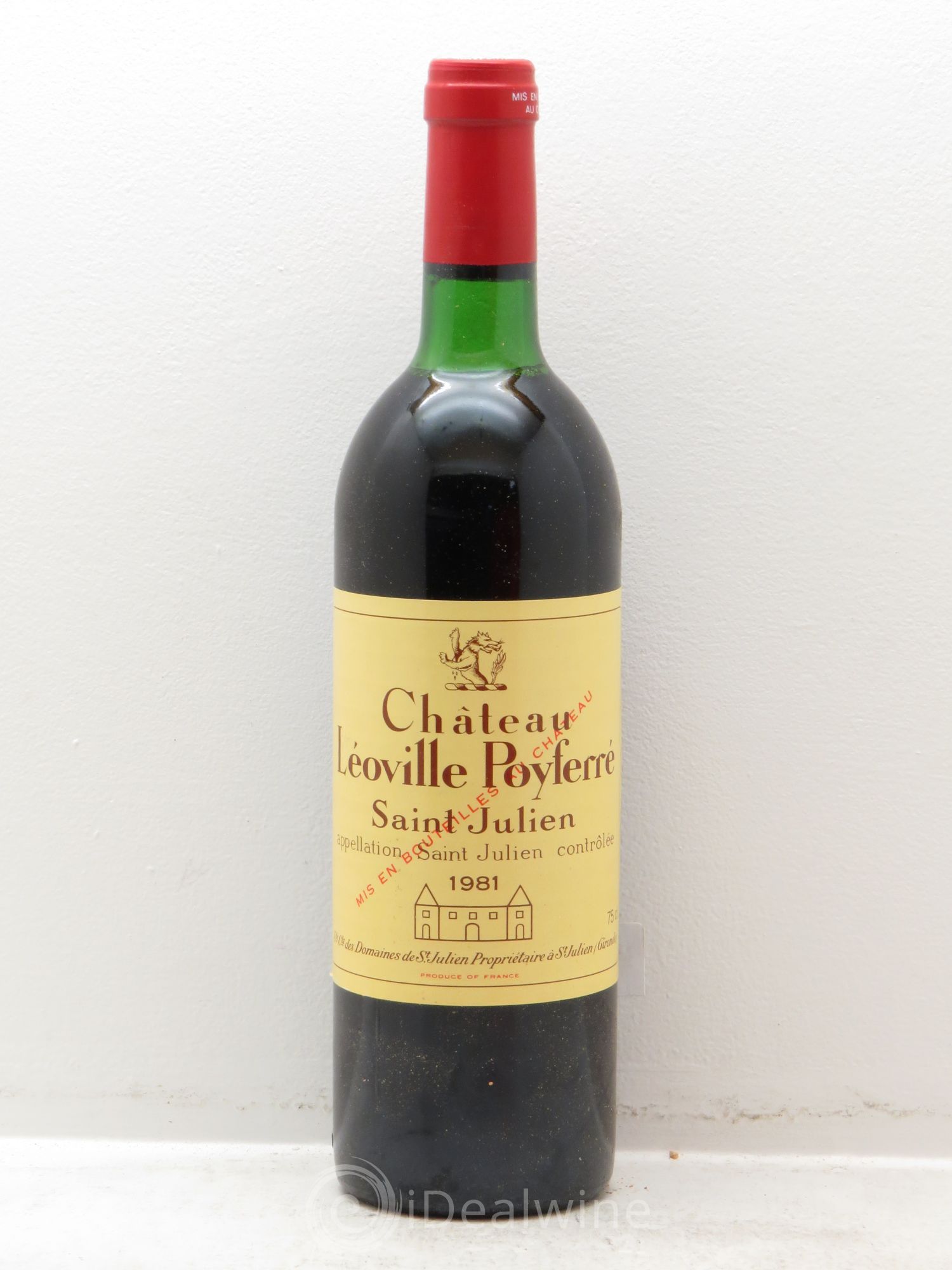 Château Léoville Poyferré 2ème Grand Cru Classé 1981 - Lot de 12 bouteilles - 0