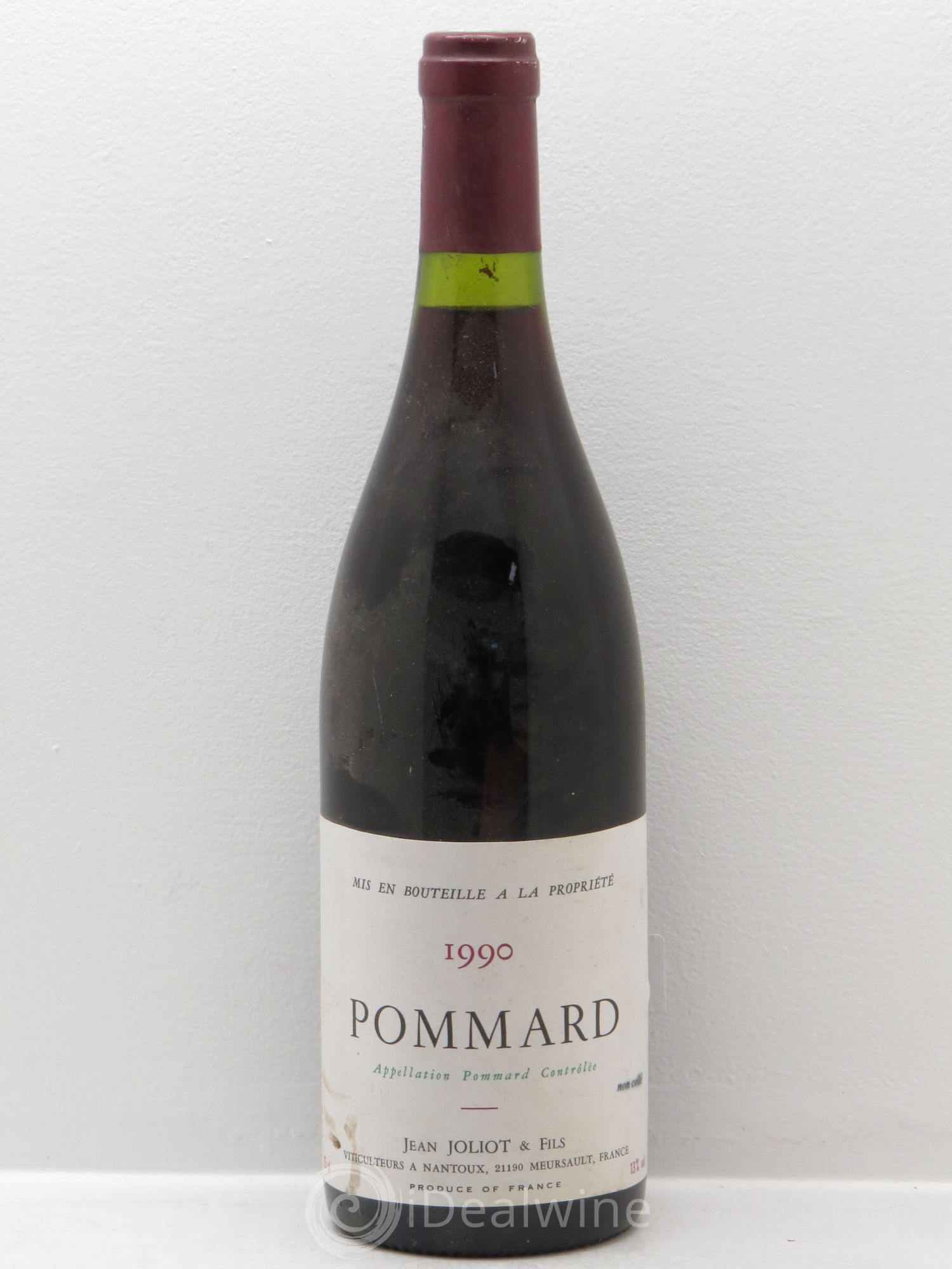 Pommard Jean Joliot 1990 - Lot de 1 bouteille - 0