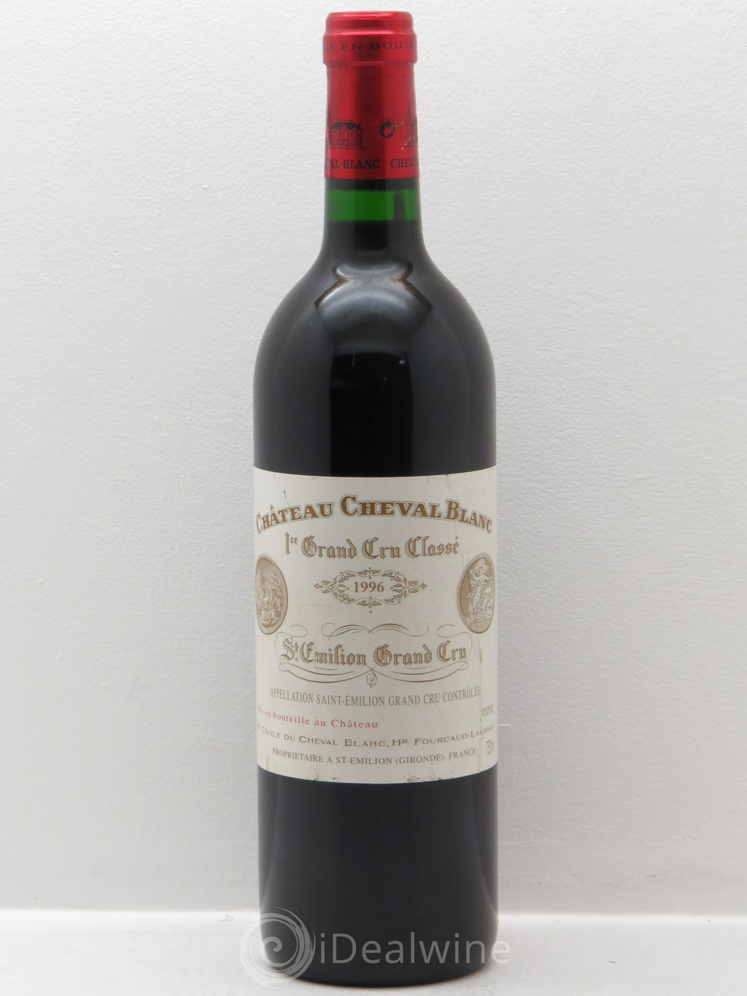Château Cheval Blanc 1er Grand Cru Classé A 1996 - Lot de 1 bouteille - 0