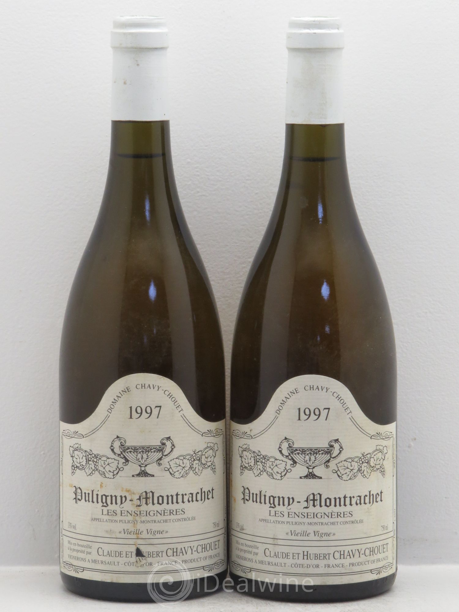 Puligny-Montrachet Les Enseignères Chavy-Chouet 1997 - Posten von 2 Flaschen - 0