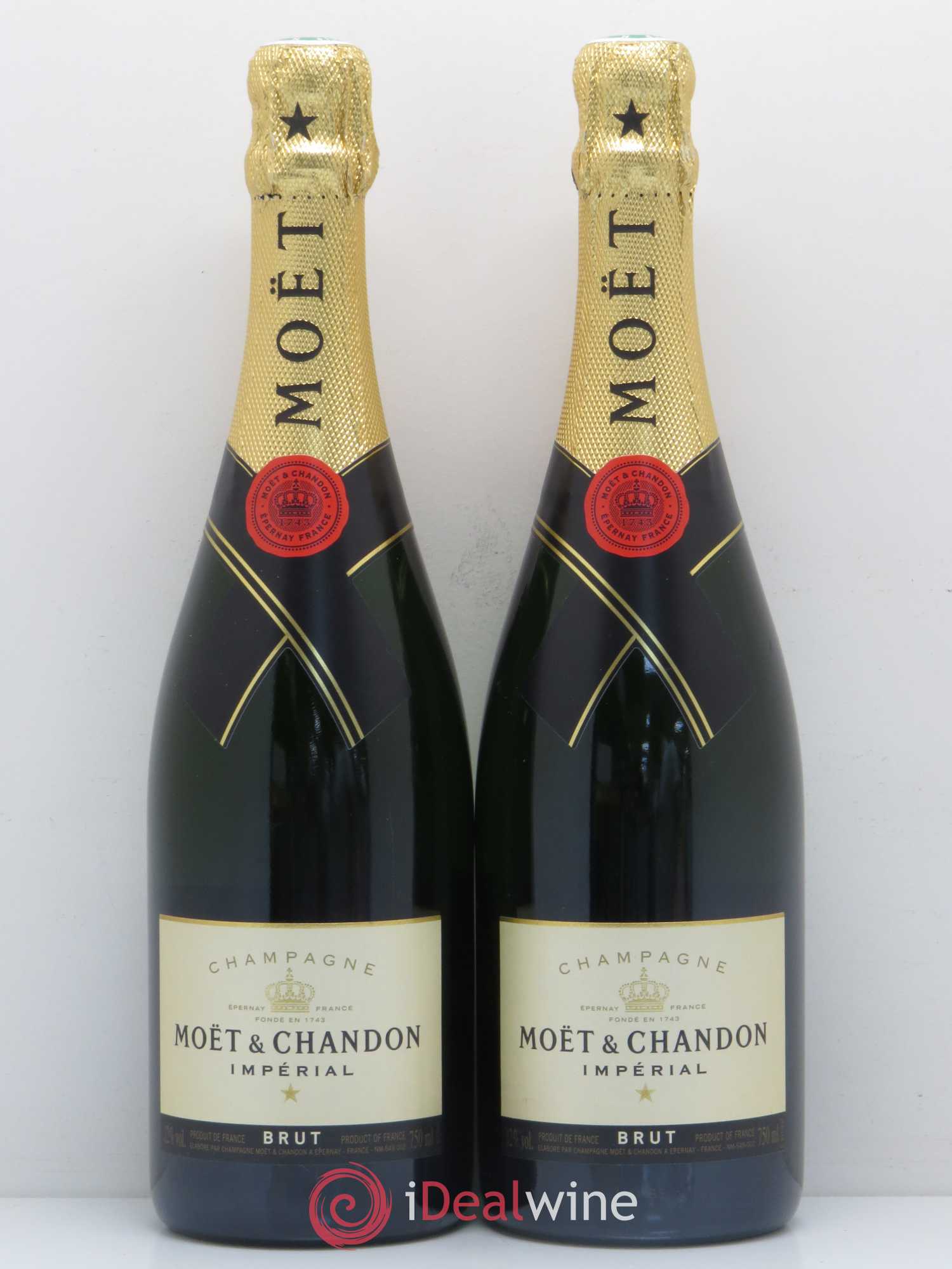Impérial Brut Moët et Chandon - Lot de 2 bouteilles - 0