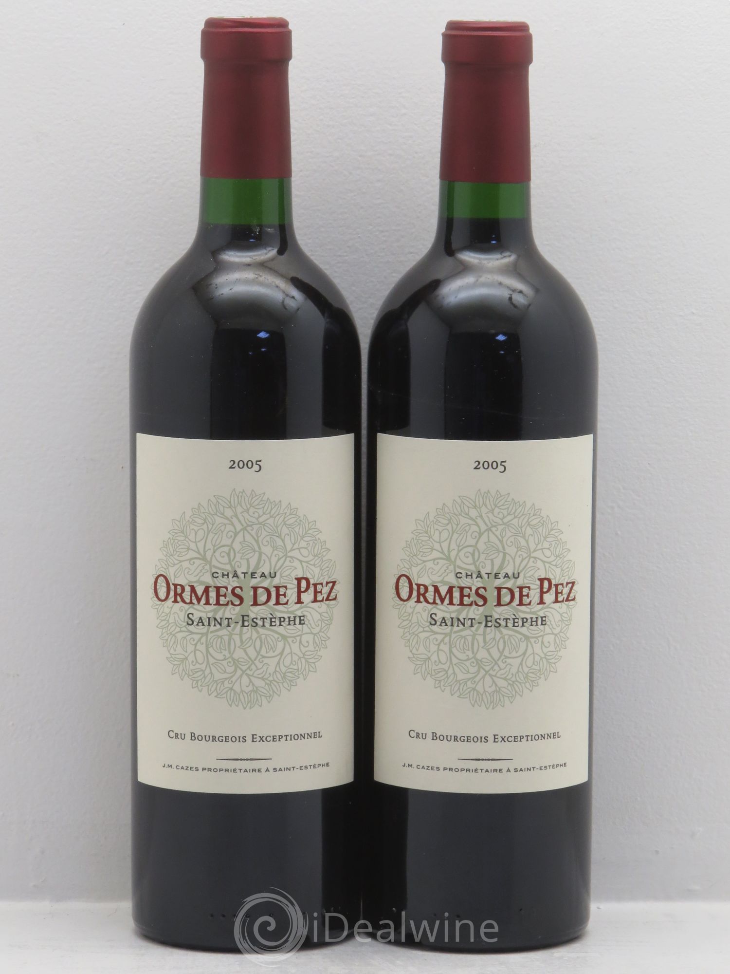 Château les Ormes de Pez 2005 - Lot de 2 bouteilles - 0
