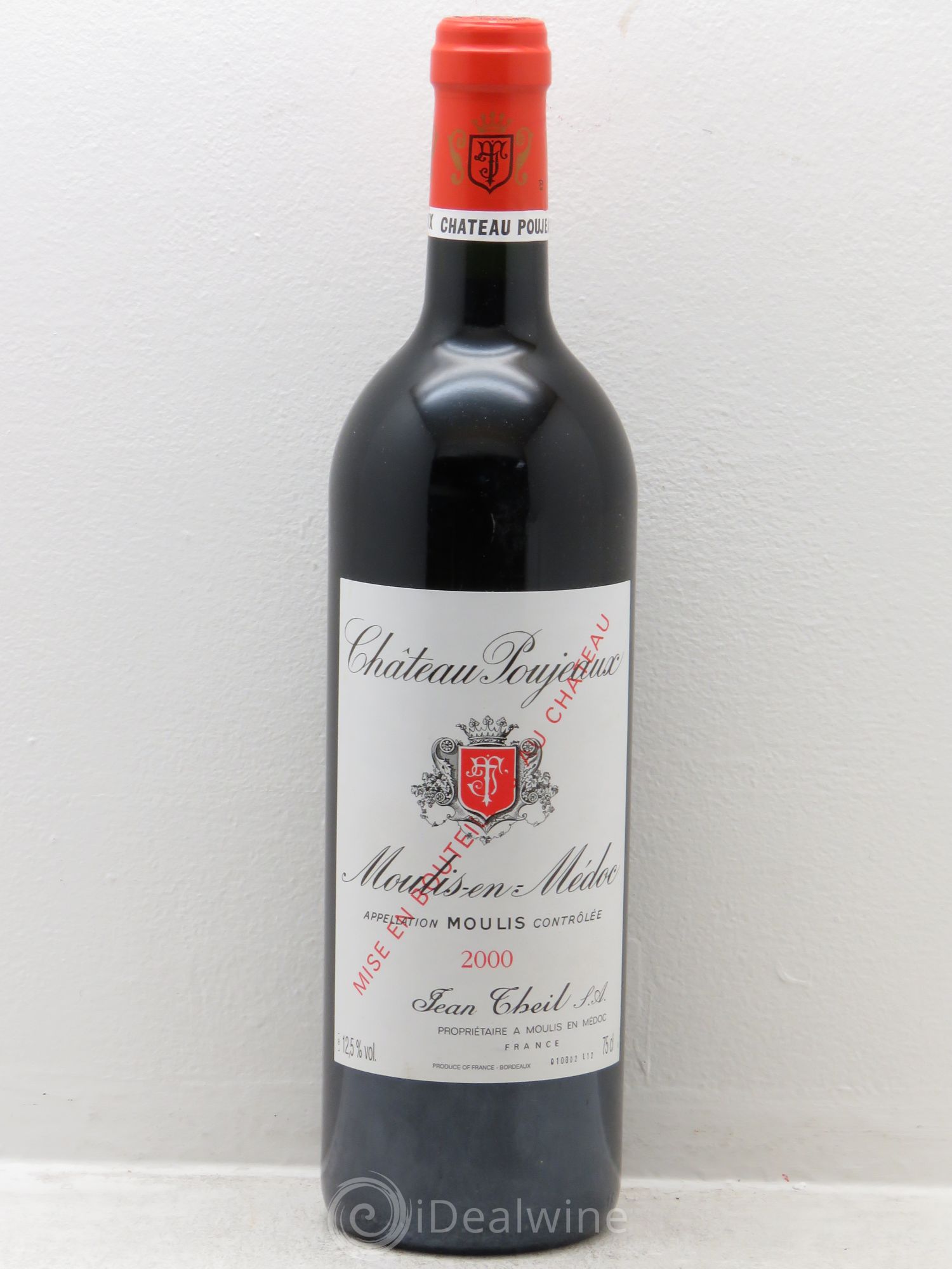 Château Poujeaux 2000 - Lot de 6 bouteilles - 0