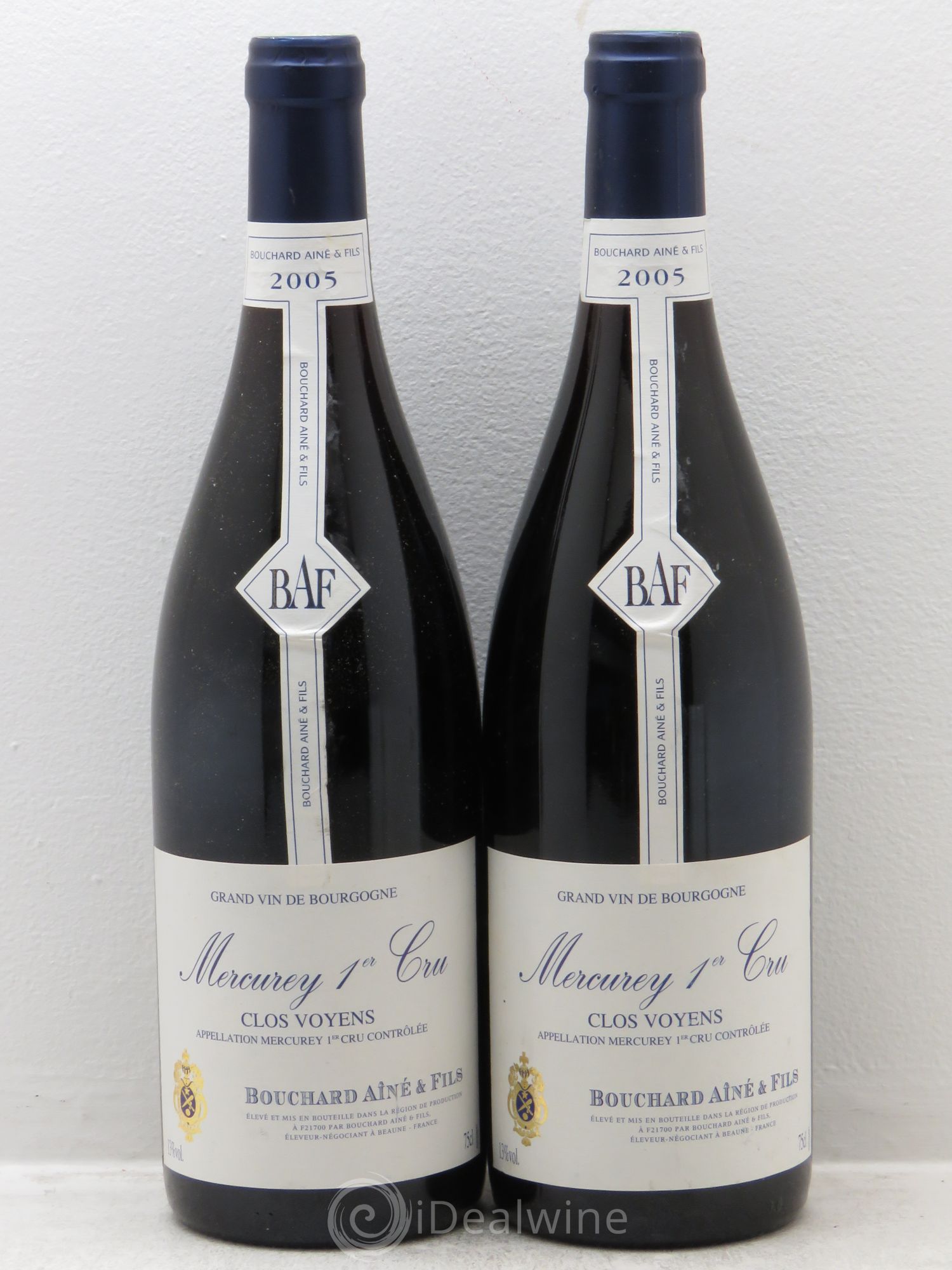 Mercurey 1er Cru Clos des Voyens Bouchard 2005 - Posten von 2 Flaschen - 0