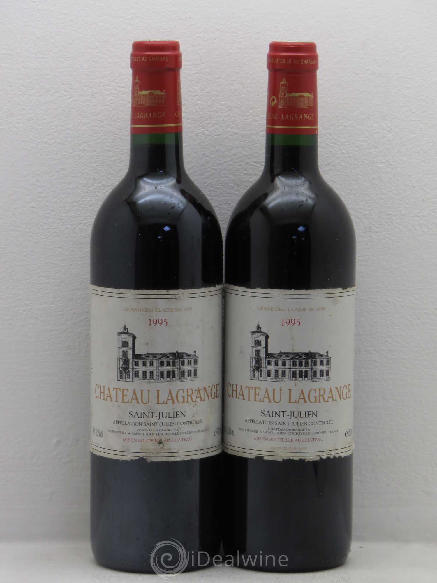 Château Lagrange 3ème Grand Cru Classé 1995 - Lot de 2 bouteilles - 0