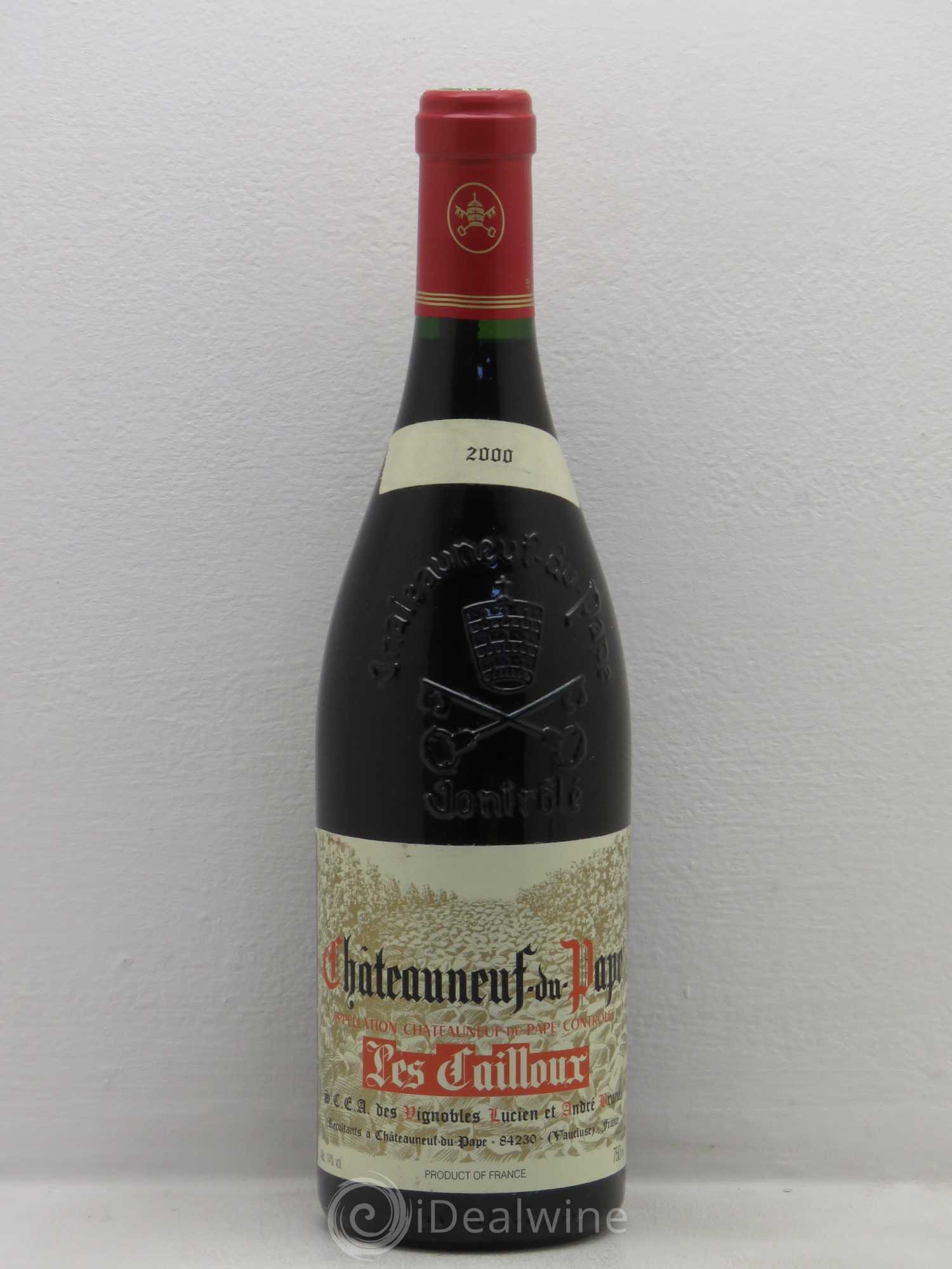 Châteauneuf-du-Pape Les Cailloux André Brunel 2000 - Lot de 1 bouteille - 0