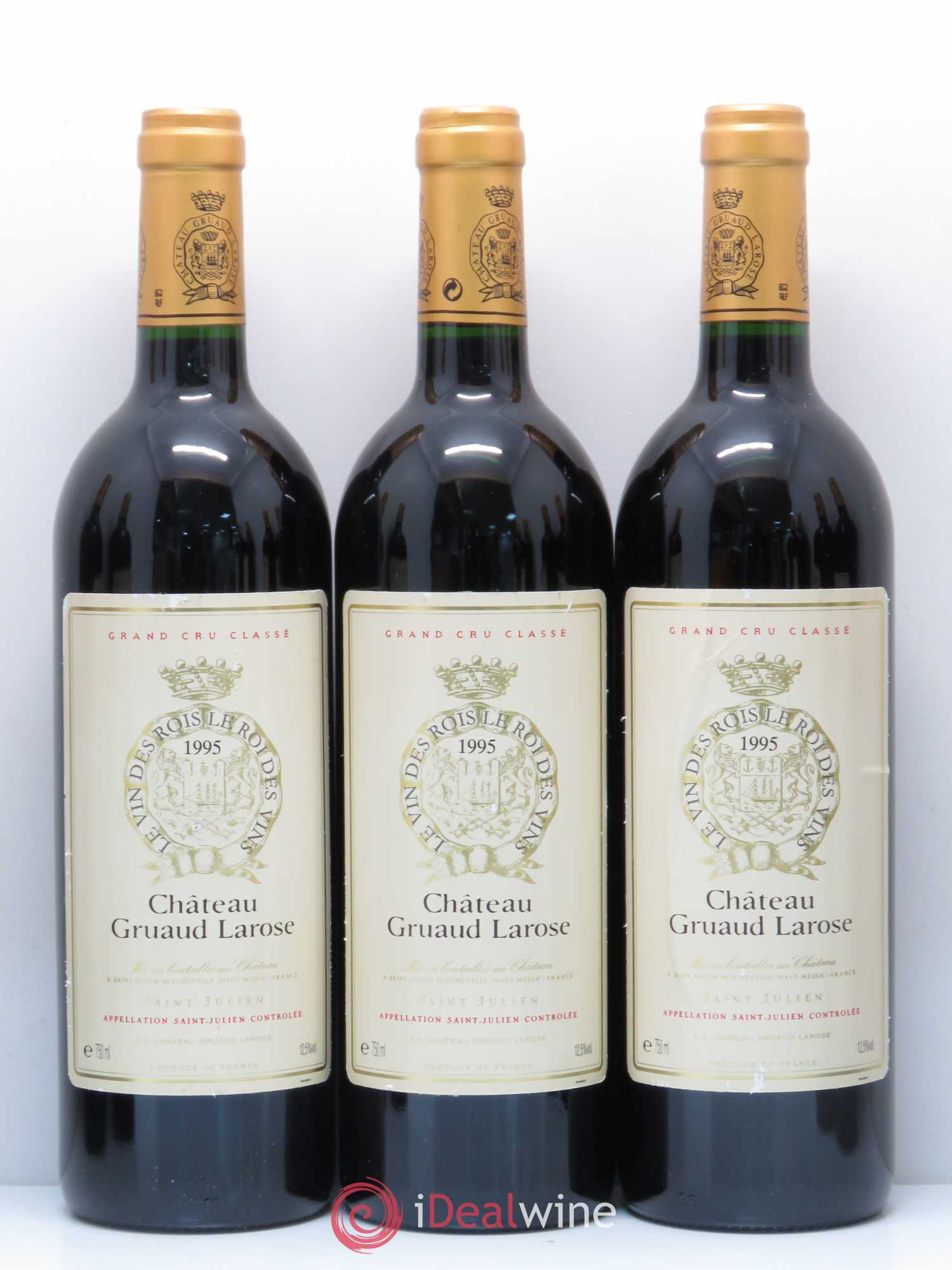 Château Gruaud Larose 2ème Grand Cru Classé 1995 - Lot de 12 bouteilles - 2