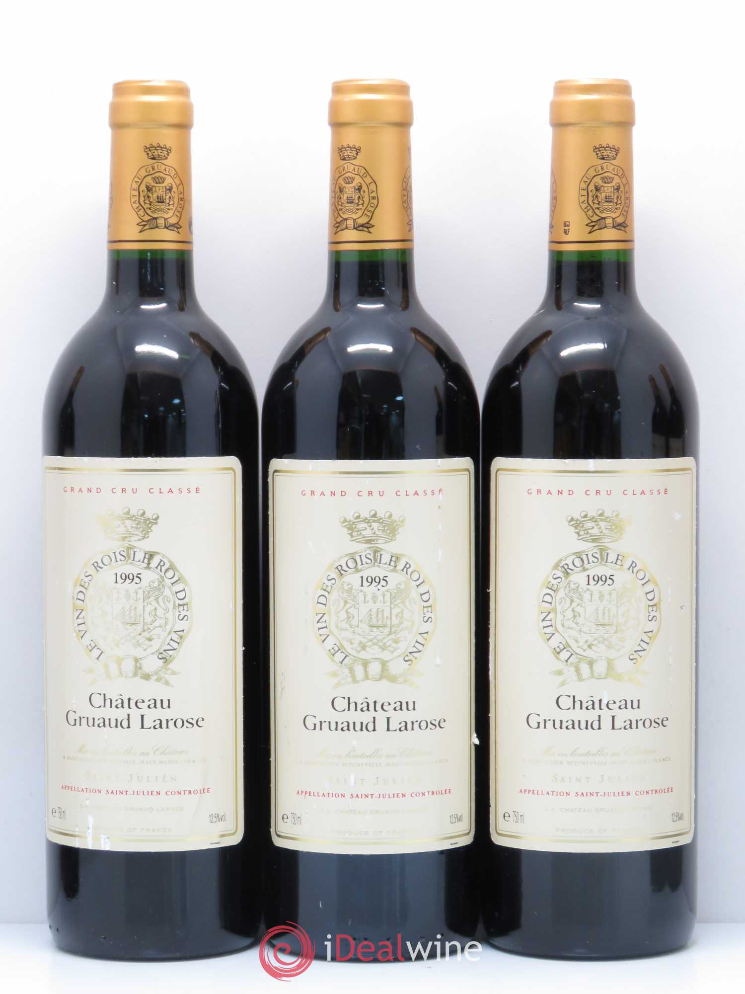 Château Gruaud Larose 2ème Grand Cru Classé 1995 - Lot de 12 bouteilles - 3
