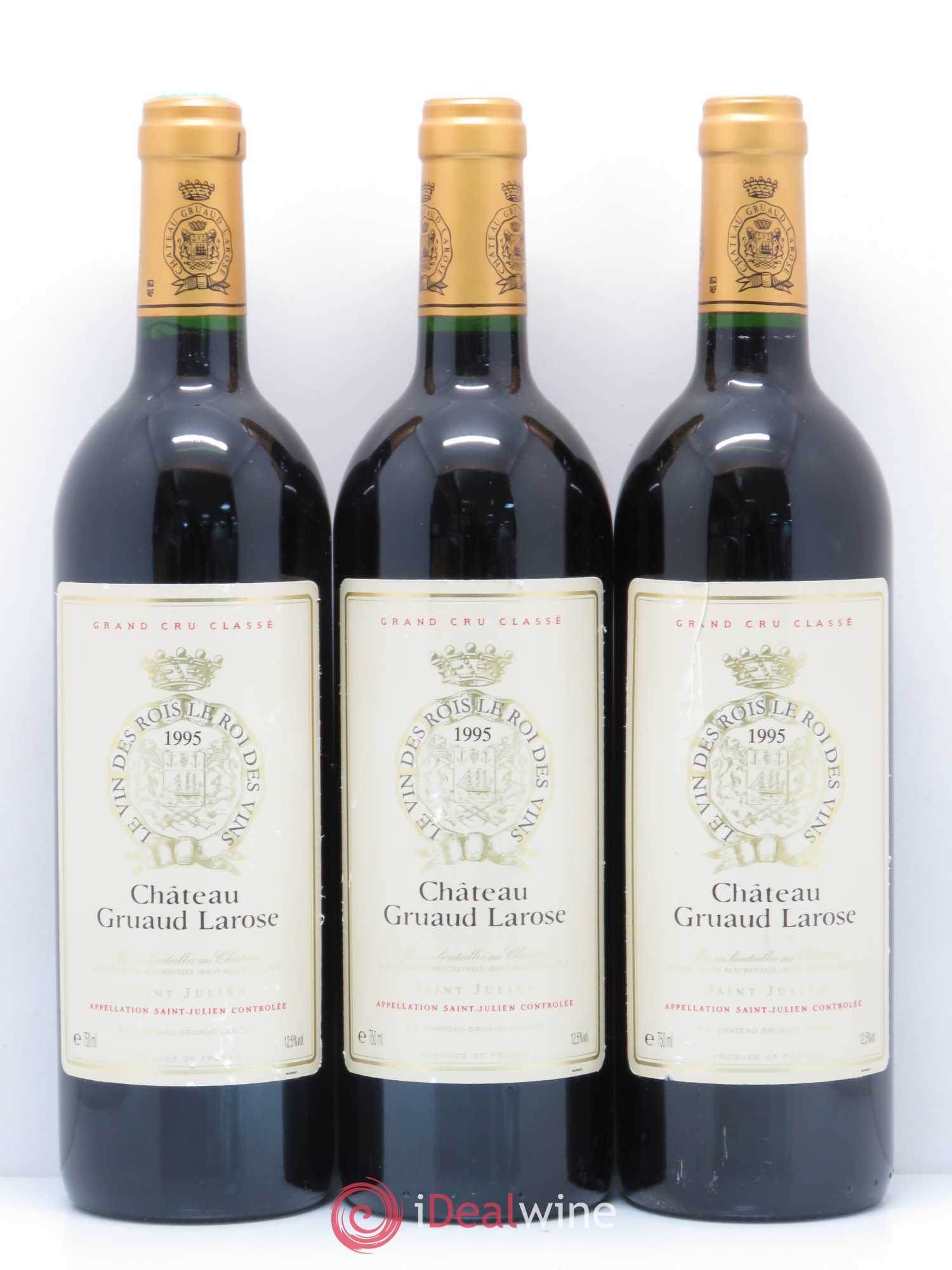 Château Gruaud Larose 2ème Grand Cru Classé 1995 - Lot de 12 bouteilles - 4