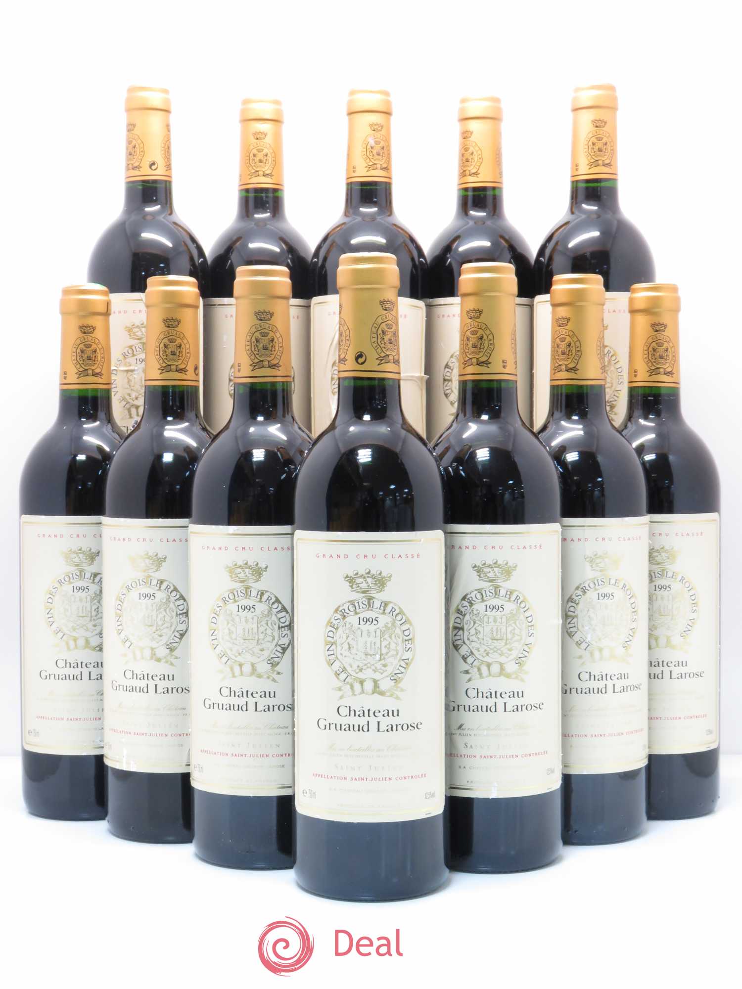 Château Gruaud Larose 2ème Grand Cru Classé 1995 - Lot de 12 bouteilles - 0