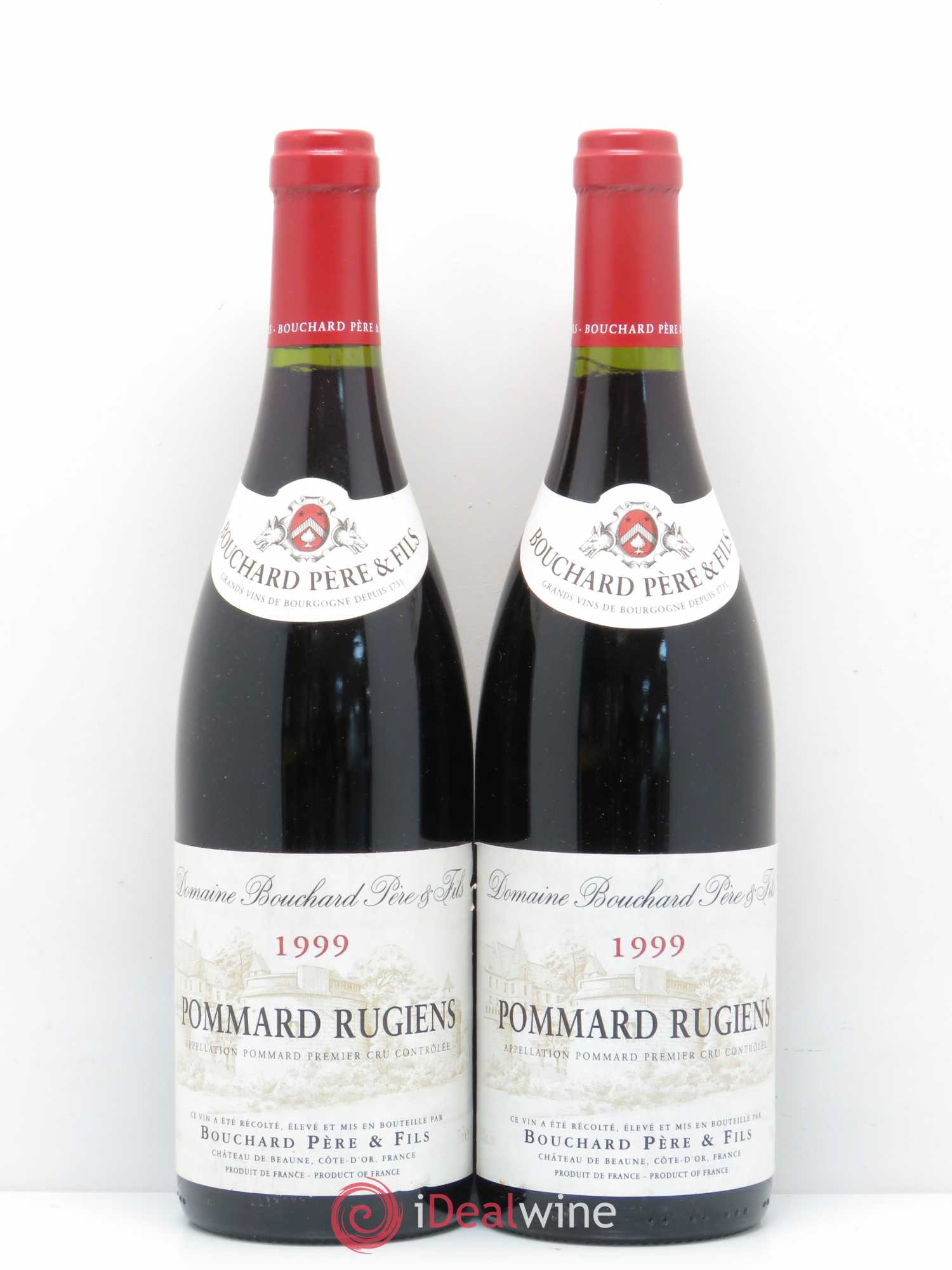 Pommard 1er Cru Rugiens Bouchard Père & Fils 1999 - Lot de 2 bouteilles - 0