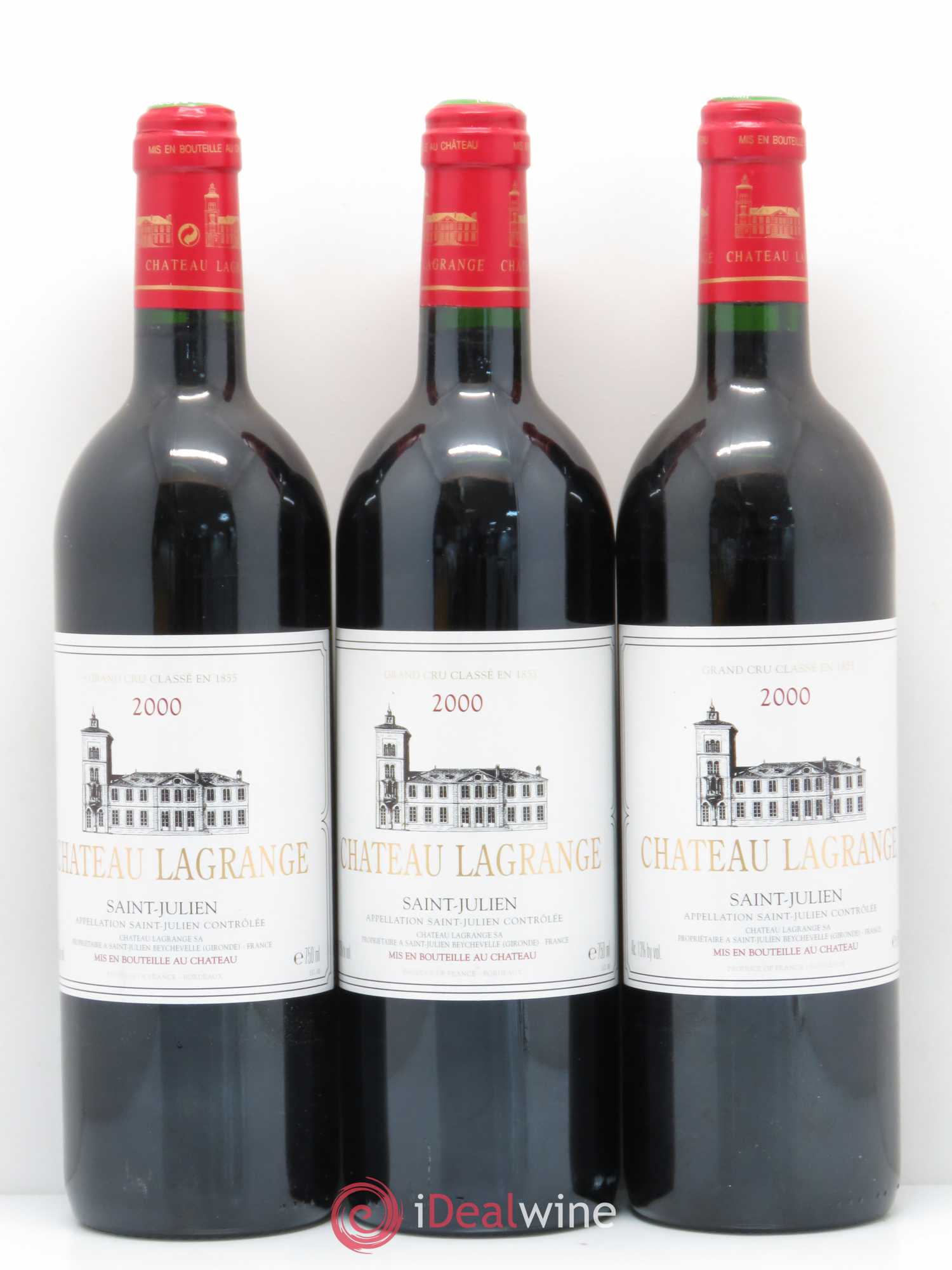 Château Lagrange 3ème Grand Cru Classé 2000 - Lot de 6 bouteilles - 2