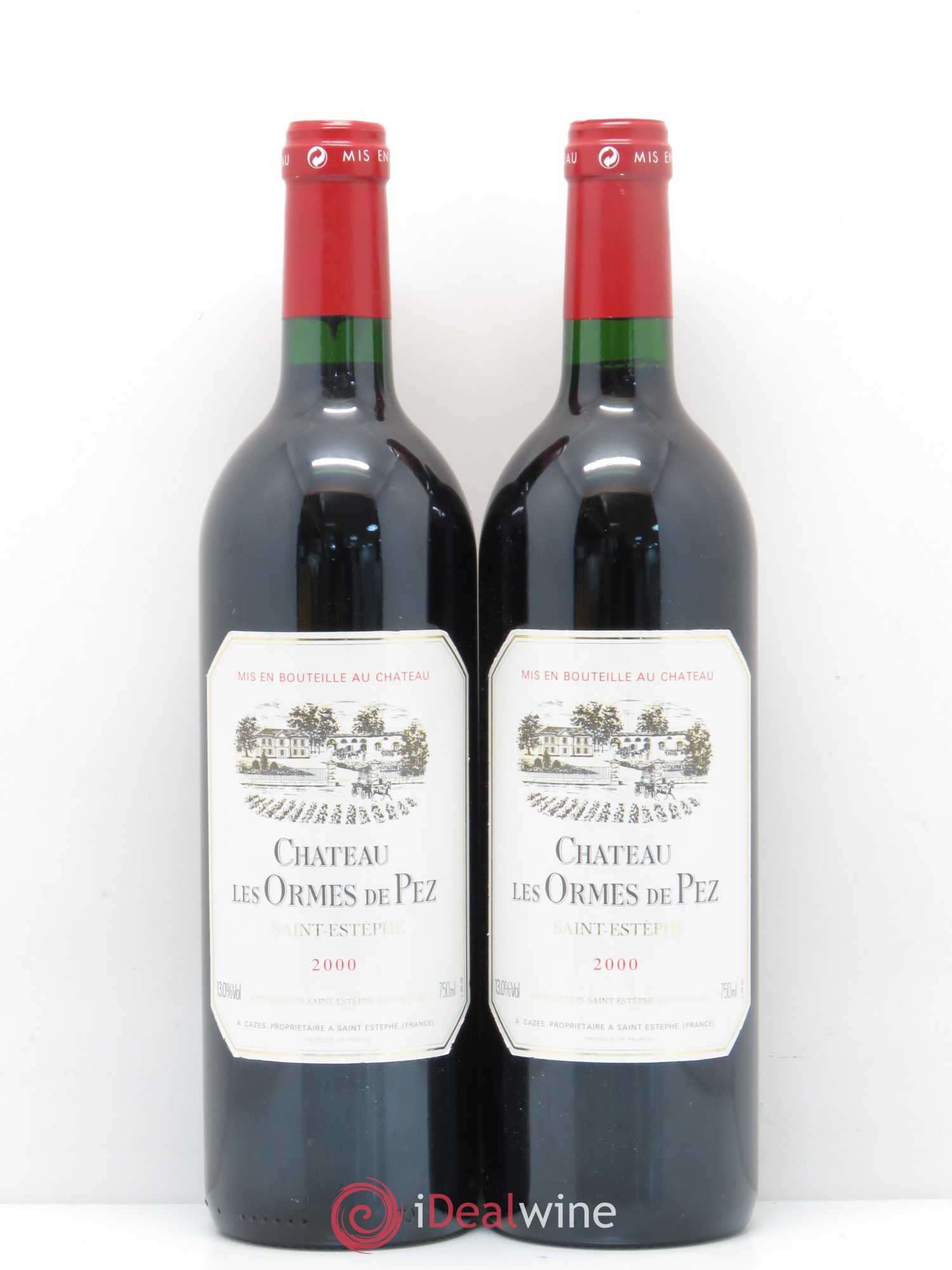 Château les Ormes de Pez 2000 - Lot de 5 bouteilles - 2