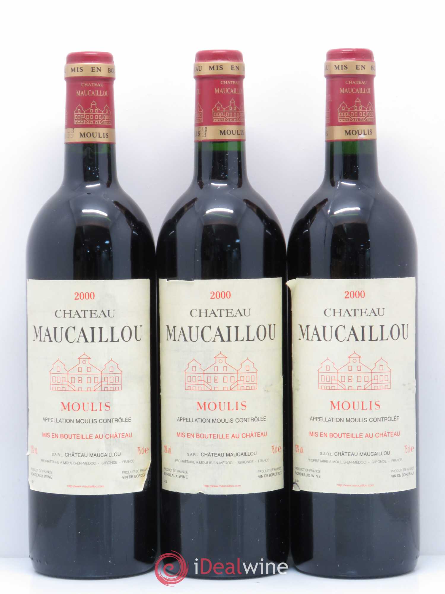 Château Maucaillou 2000 - Lot de 12 bouteilles - 3