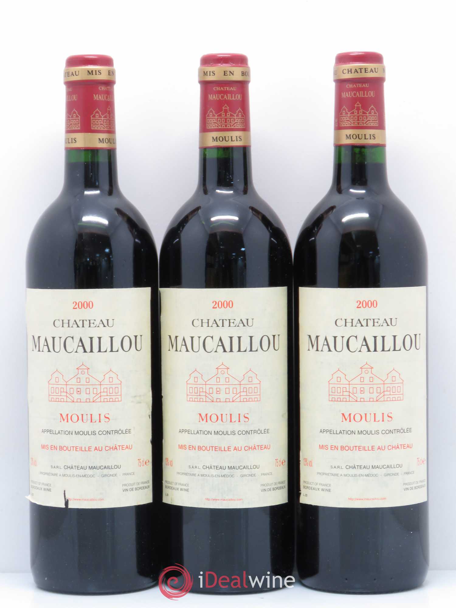 Château Maucaillou 2000 - Lot de 12 bouteilles - 4