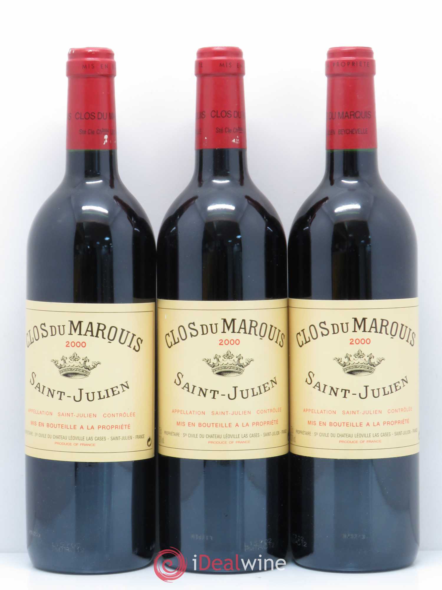 Clos du Marquis 2000 - Lot de 6 bouteilles - 1