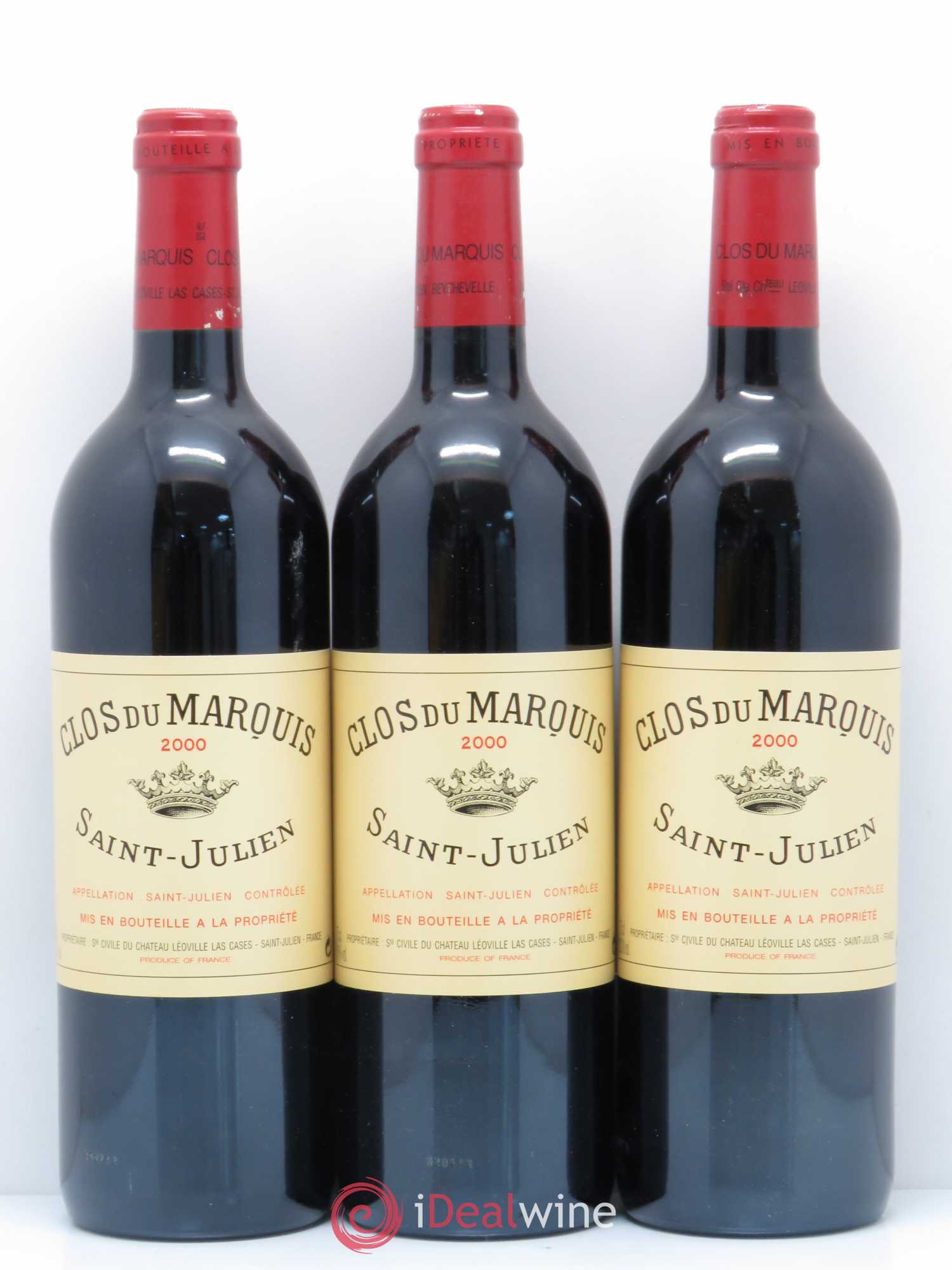 Clos du Marquis 2000 - Lot de 6 bouteilles - 2