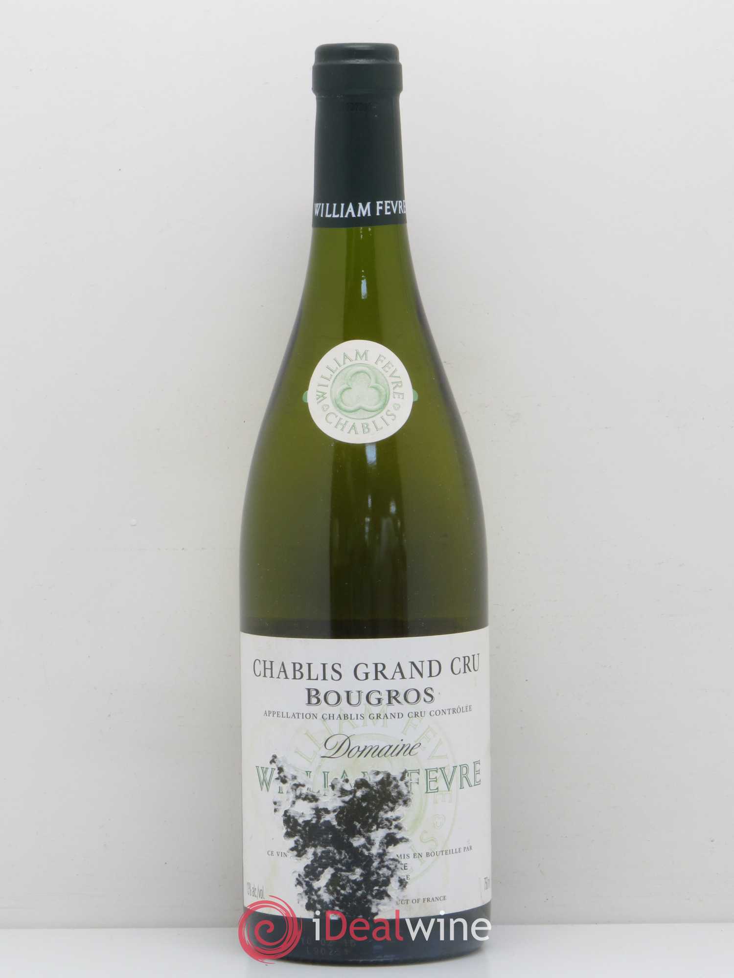 Chablis Grand Cru Bougros William Fèvre 2007 - Lot de 1 bouteille - 0