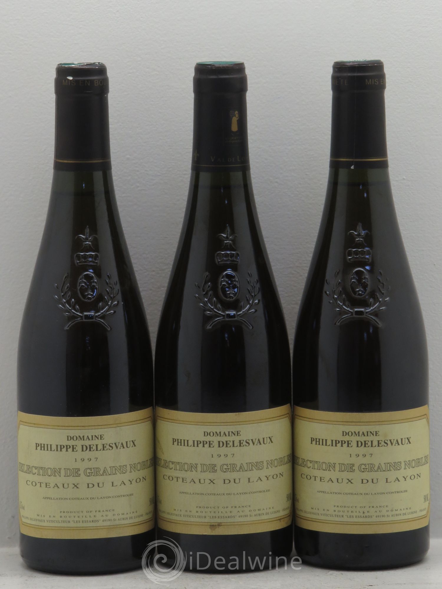 Coteaux du Layon 1997 - Lotto di 3 bottiglie - 0