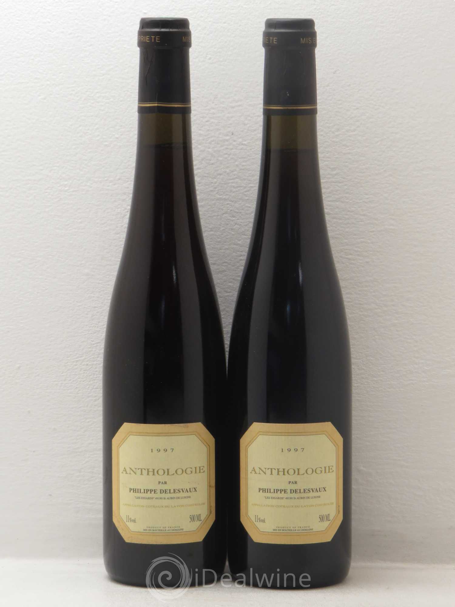 Coteaux du Layon Cuvée Anthologie Delesvaux (Domaine) 1997 - Lotto di 2 bottiglie - 0