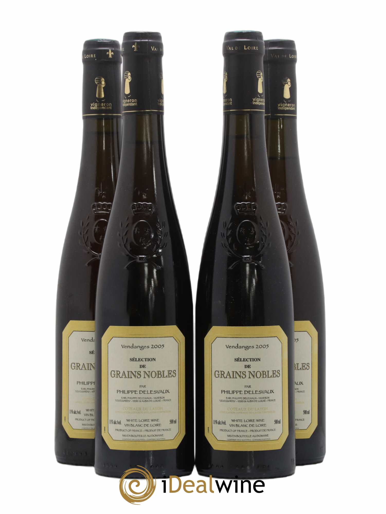 Coteaux du Layon 2005 - Lotto di 4 bottiglie - 0