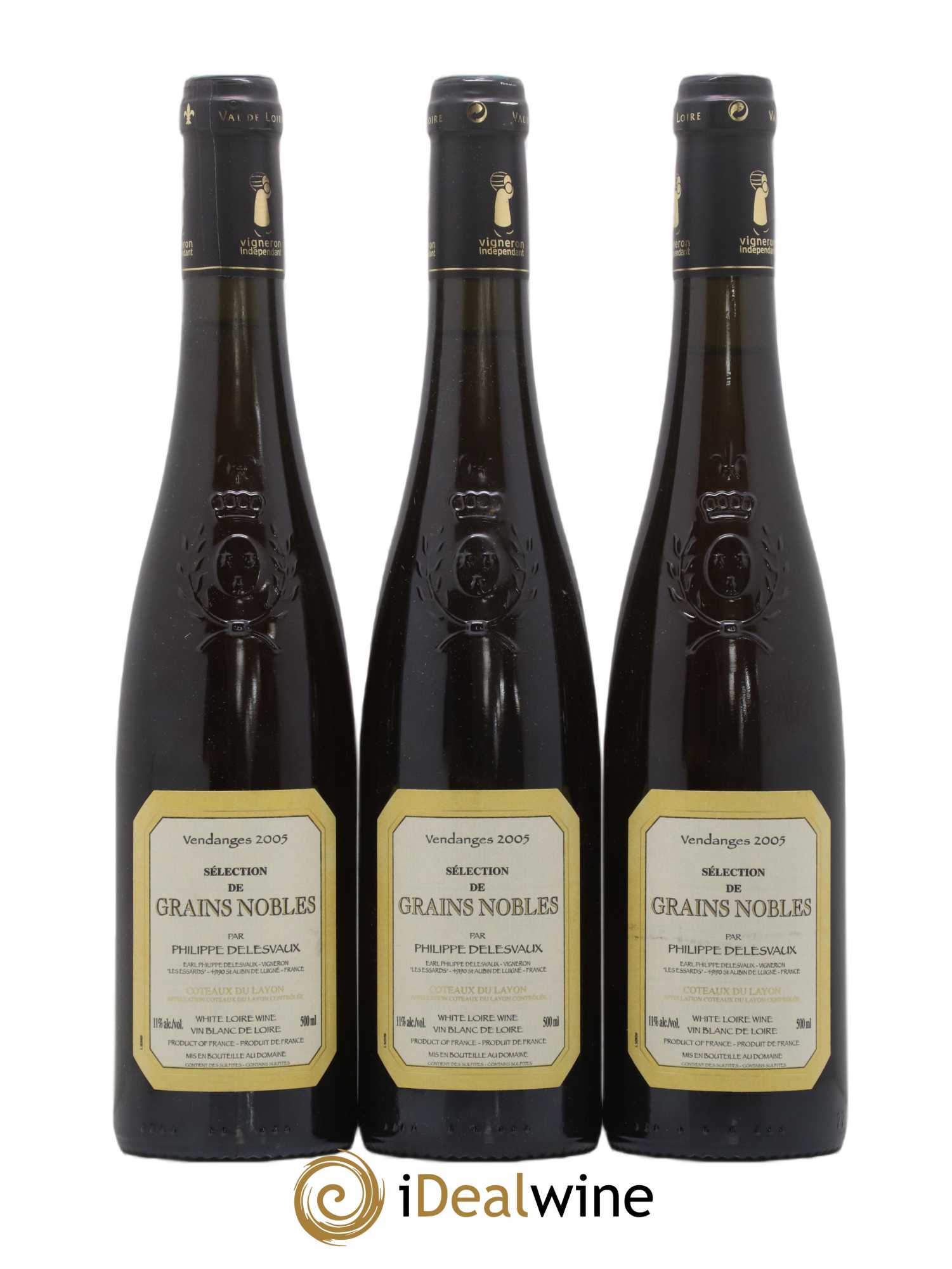 Coteaux du Layon 2005 - Lotto di 3 bottiglie - 0
