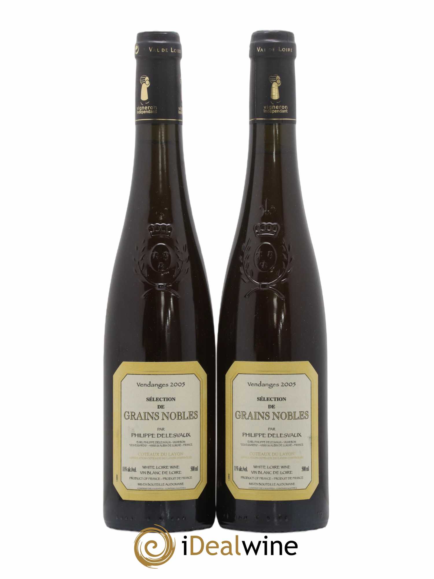 Coteaux du Layon 2005 - Lotto di 2 bottiglie - 0