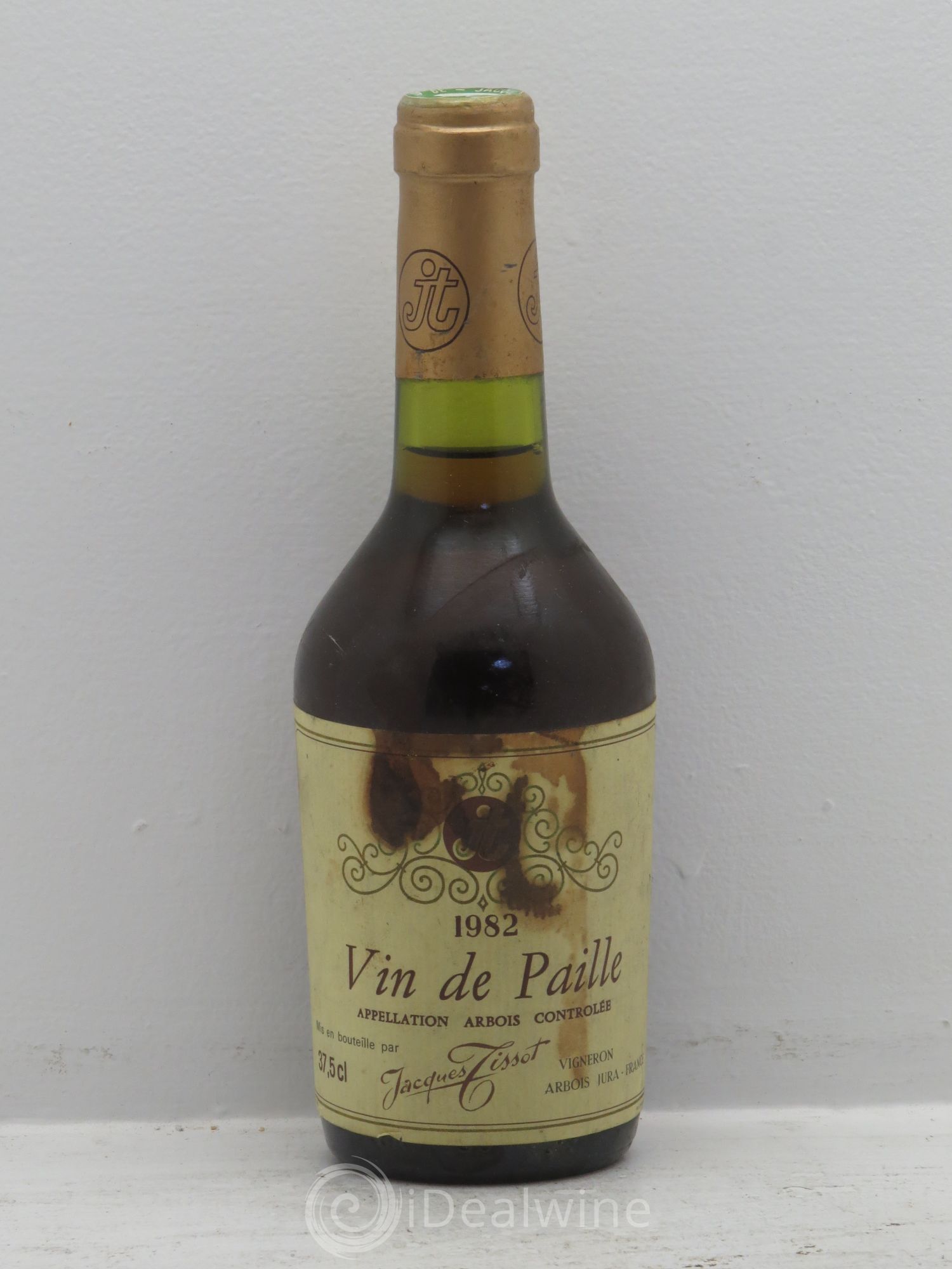 Côtes du Jura Vin de Paille Domaine Tissot 1982 - Lotto di 1 mezza bottiglia - 0