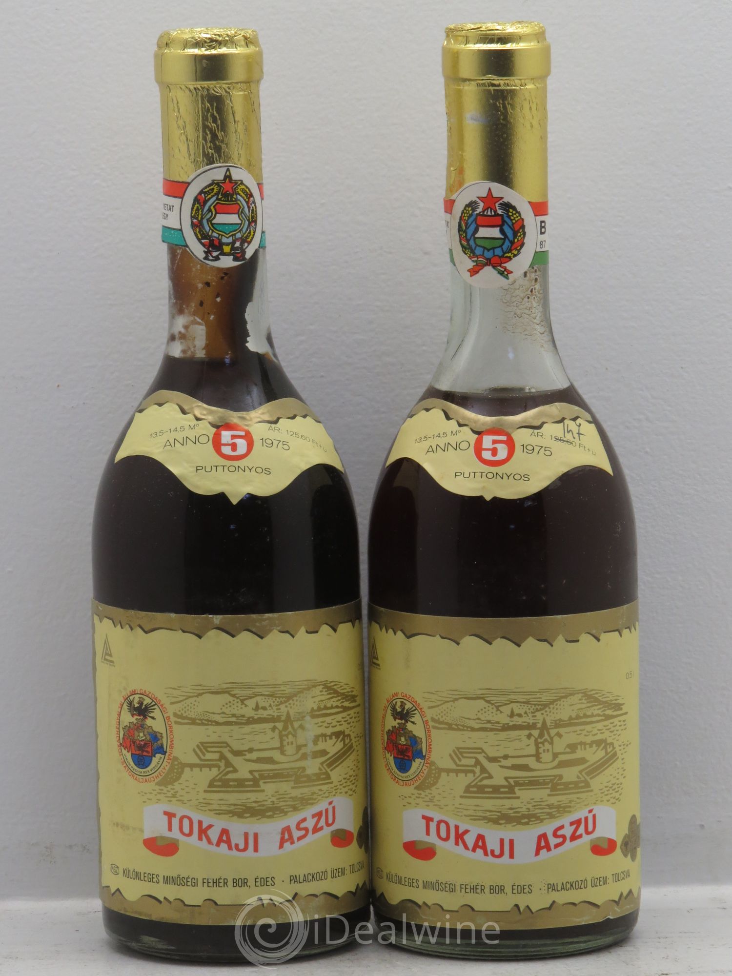 Tokaji 1975 - Lotto di 2 bottiglie - 0